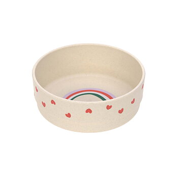 Lässig Bowl PP/Cellulose Happy Rascals Heart lavender