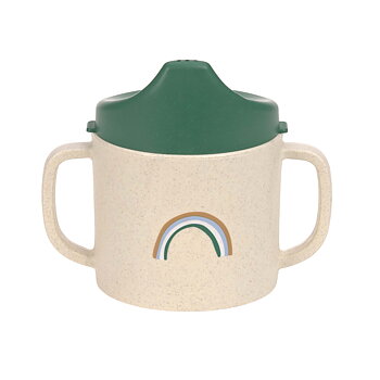 Lässig Sippy Cup PP/Cellulose Happy Rascals Smile green