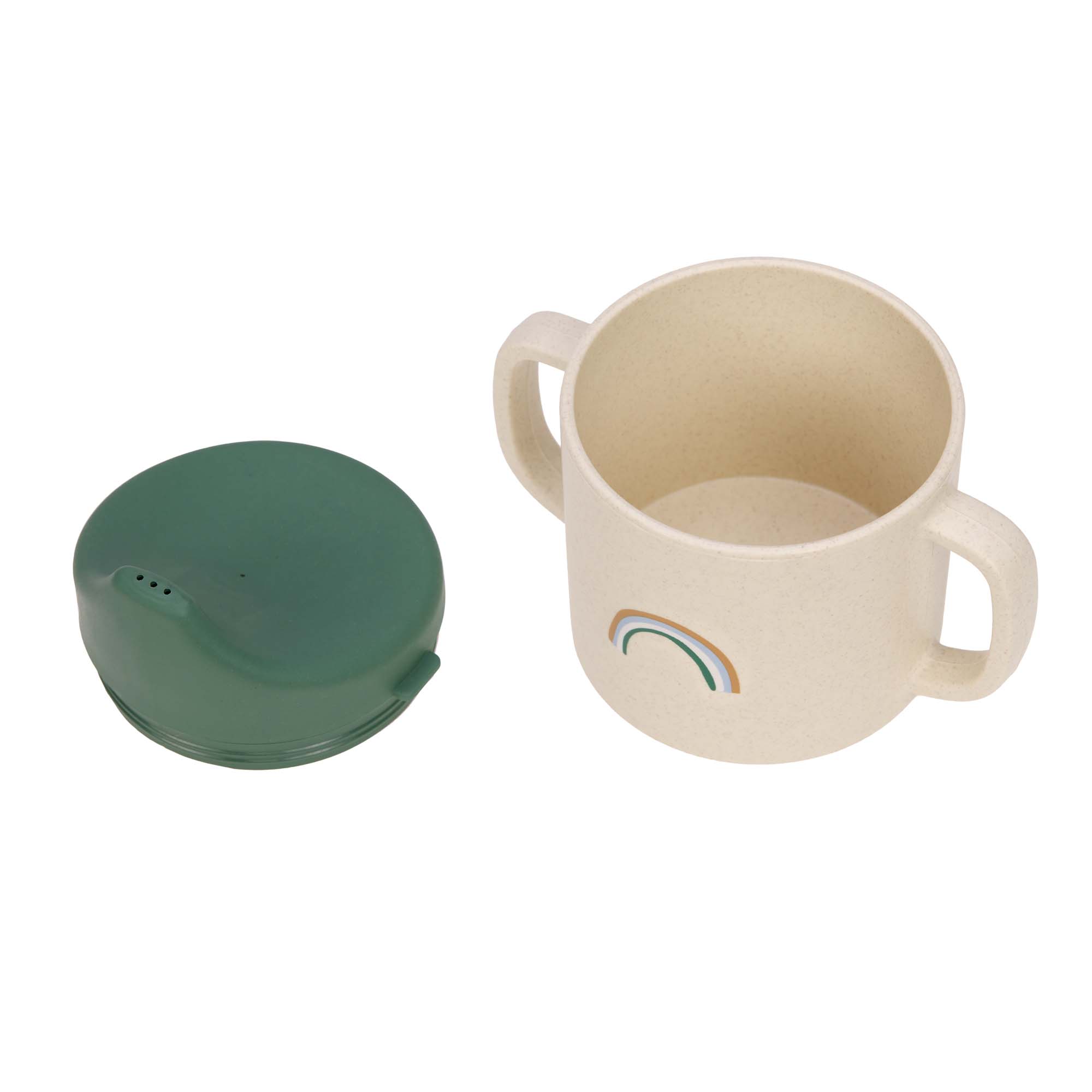 Lässig Sippy Cup PP/Cellulose Happy Rascals Smile green - 3