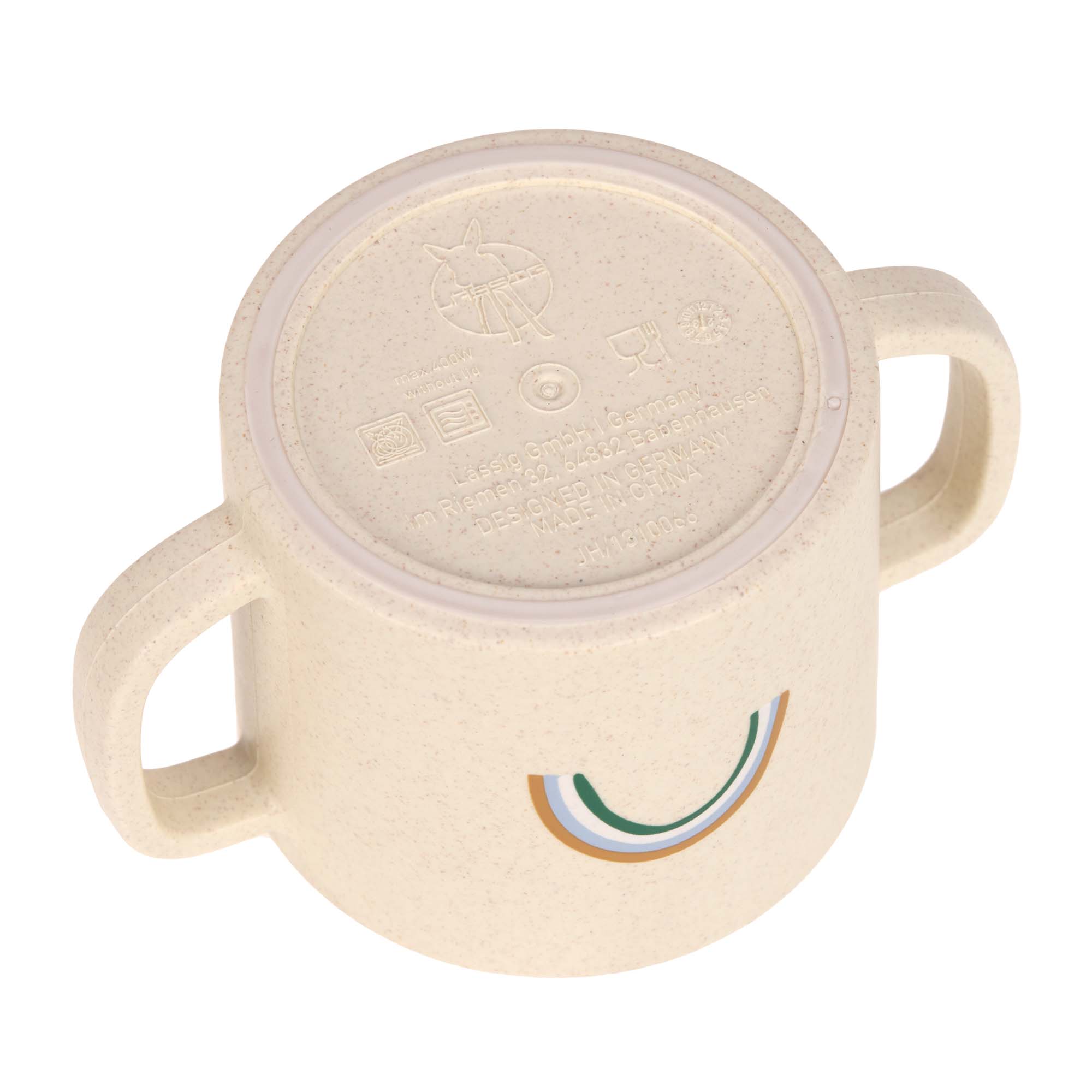 Lässig Sippy Cup PP/Cellulose Happy Rascals Smile green - 4