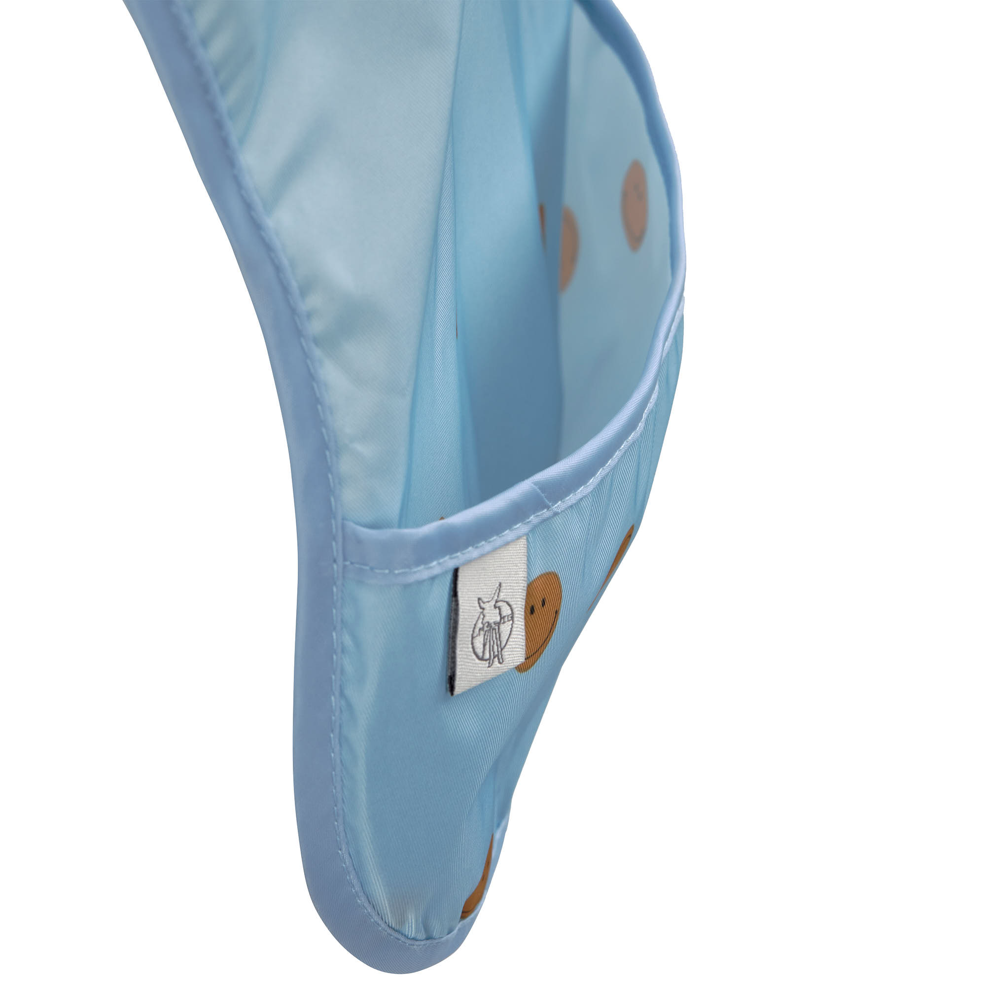 Lässig Lightweight Bib 2 pcs Happy Rascals Smile sky blue - 5