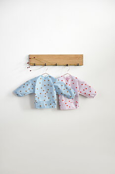 Lässig Long Sleeve Bib 2 pcs Happy Rascals Smile sky blue
