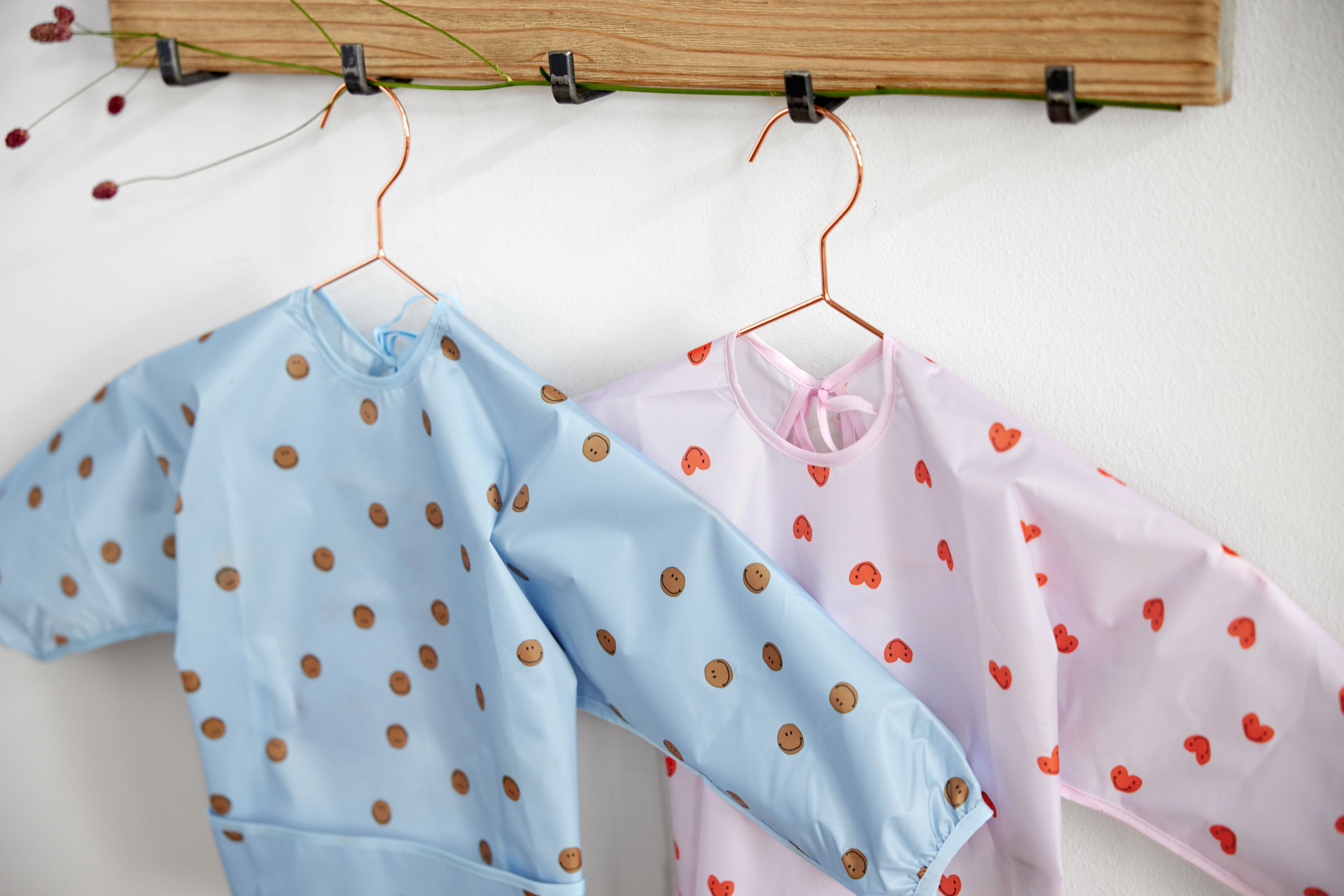Lässig Long Sleeve Bib 2 pcs Happy Rascals Smile sky blue - 3