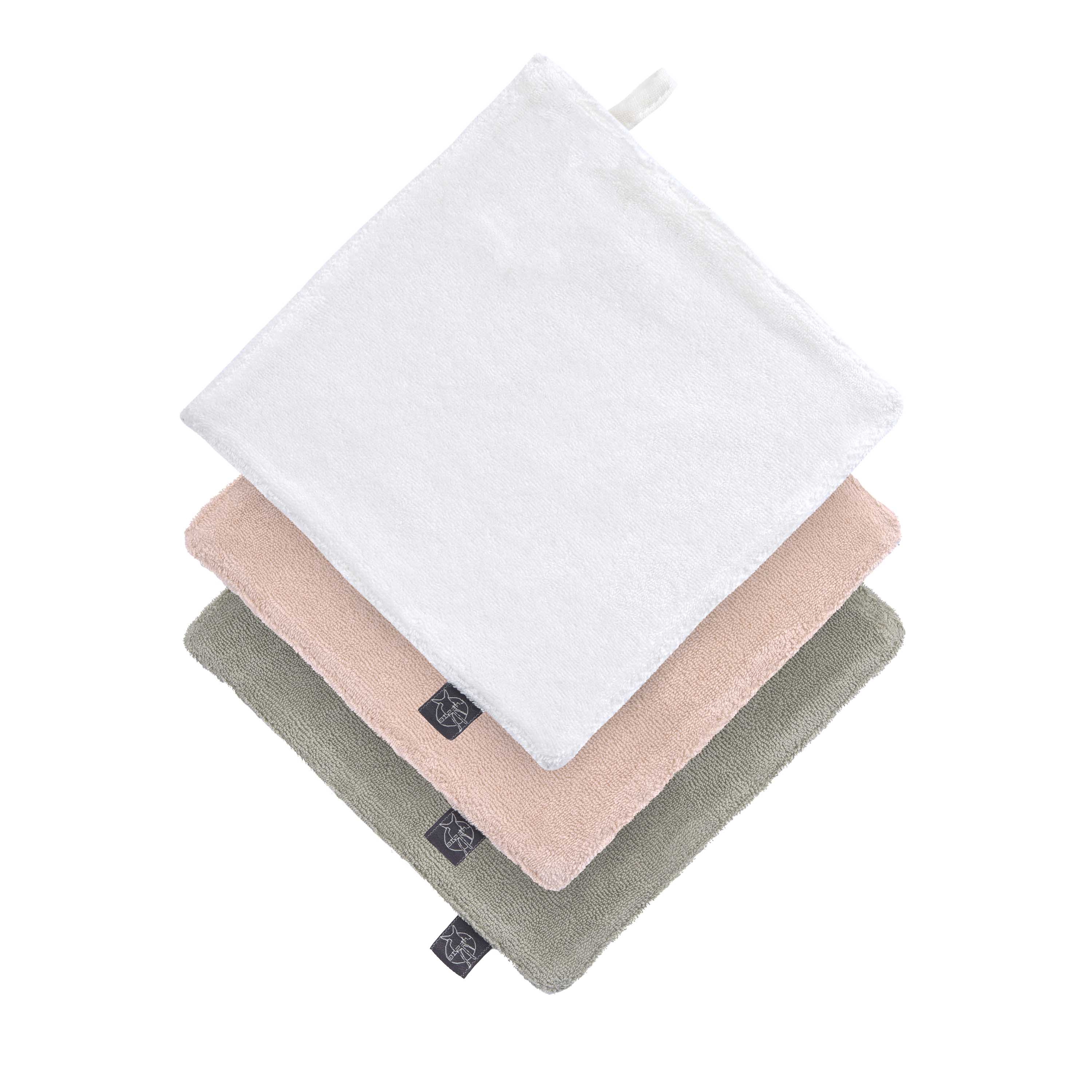 Lässig Muslin/Terry Washcloth 3 pcs GOTS - 4