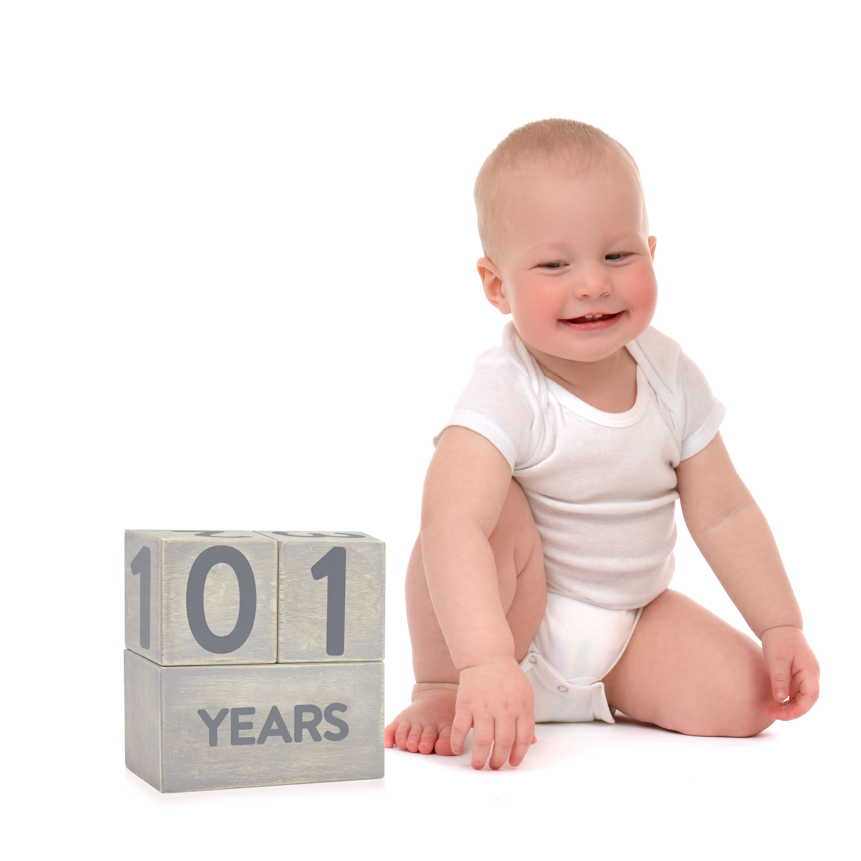 Pearhead Wooden Age Blocks Gray - 4