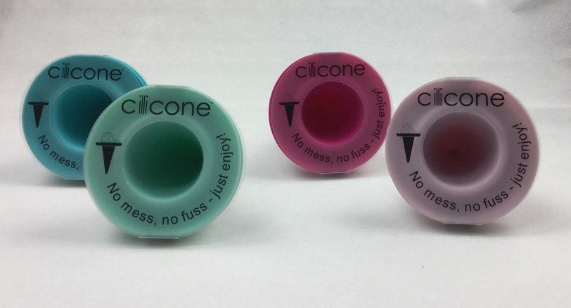 Cillicone Ice cream cone Pink - 5
