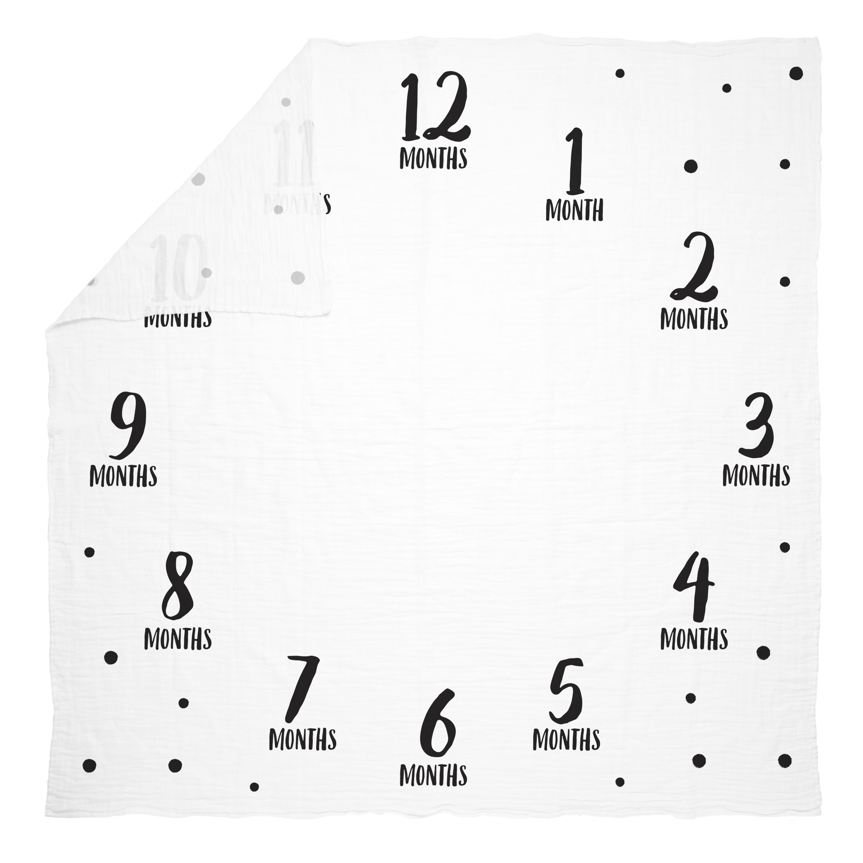 Watch Me Grow Photo Blanket White - 5
