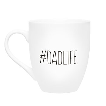 #dadlife Mug White