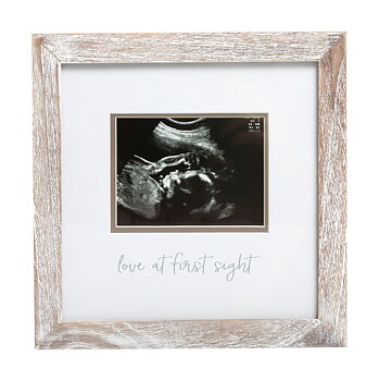 Pearhead Rustic Sonogram Frame rustic
