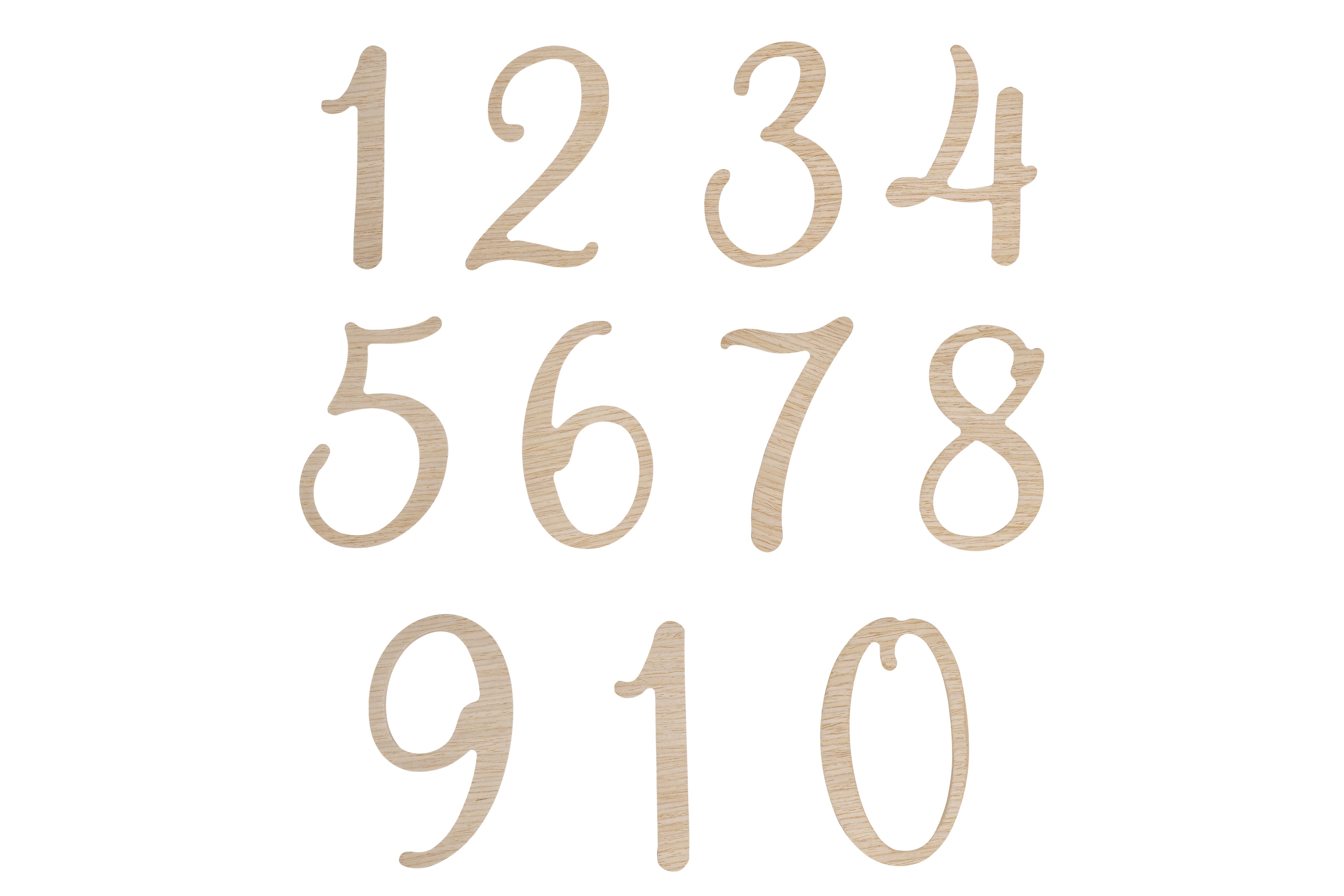 Wooden milestone photo props natural wood - 6
