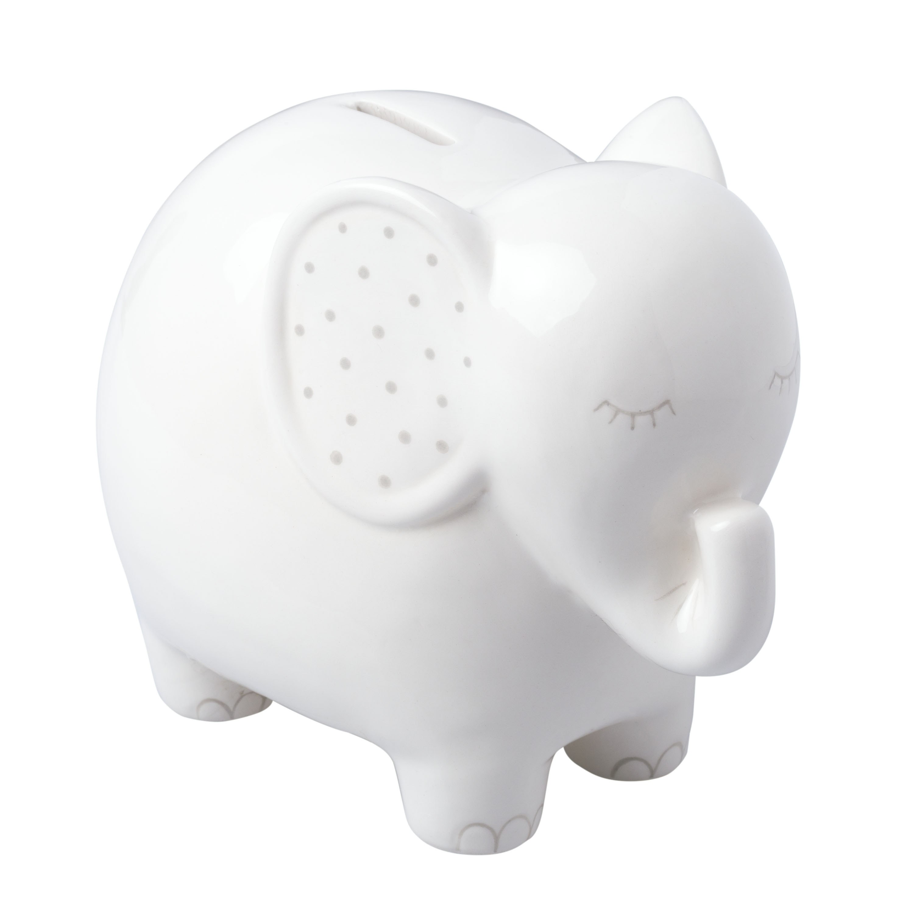Elephant Bank White