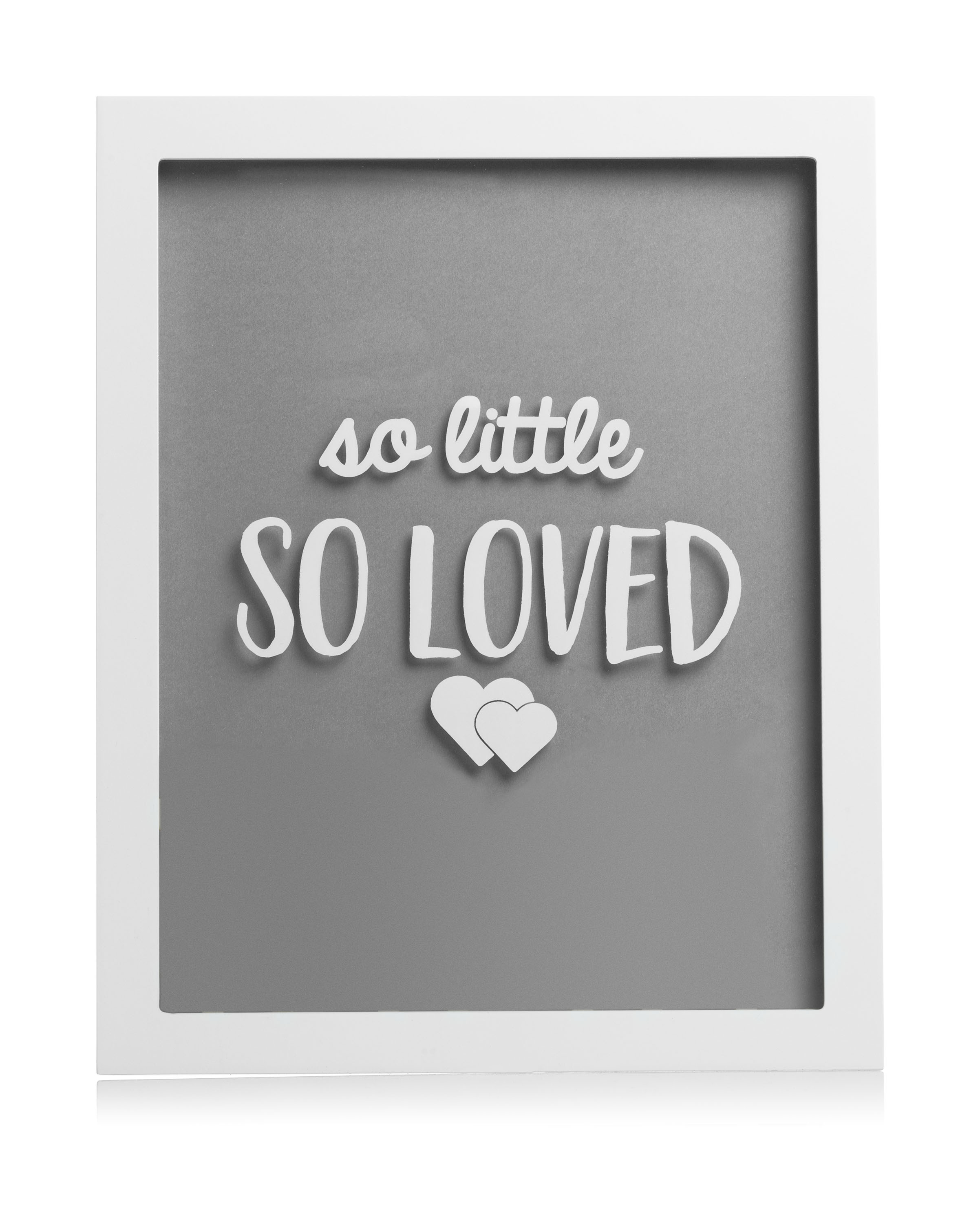 Pearhead Little Wishes Signature Frame White/Gray - 4