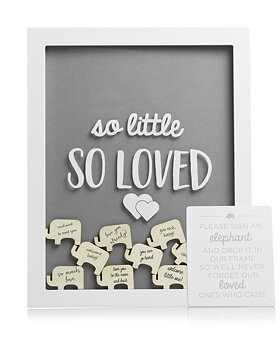 Pearhead Little Wishes Signature Frame White/Gray