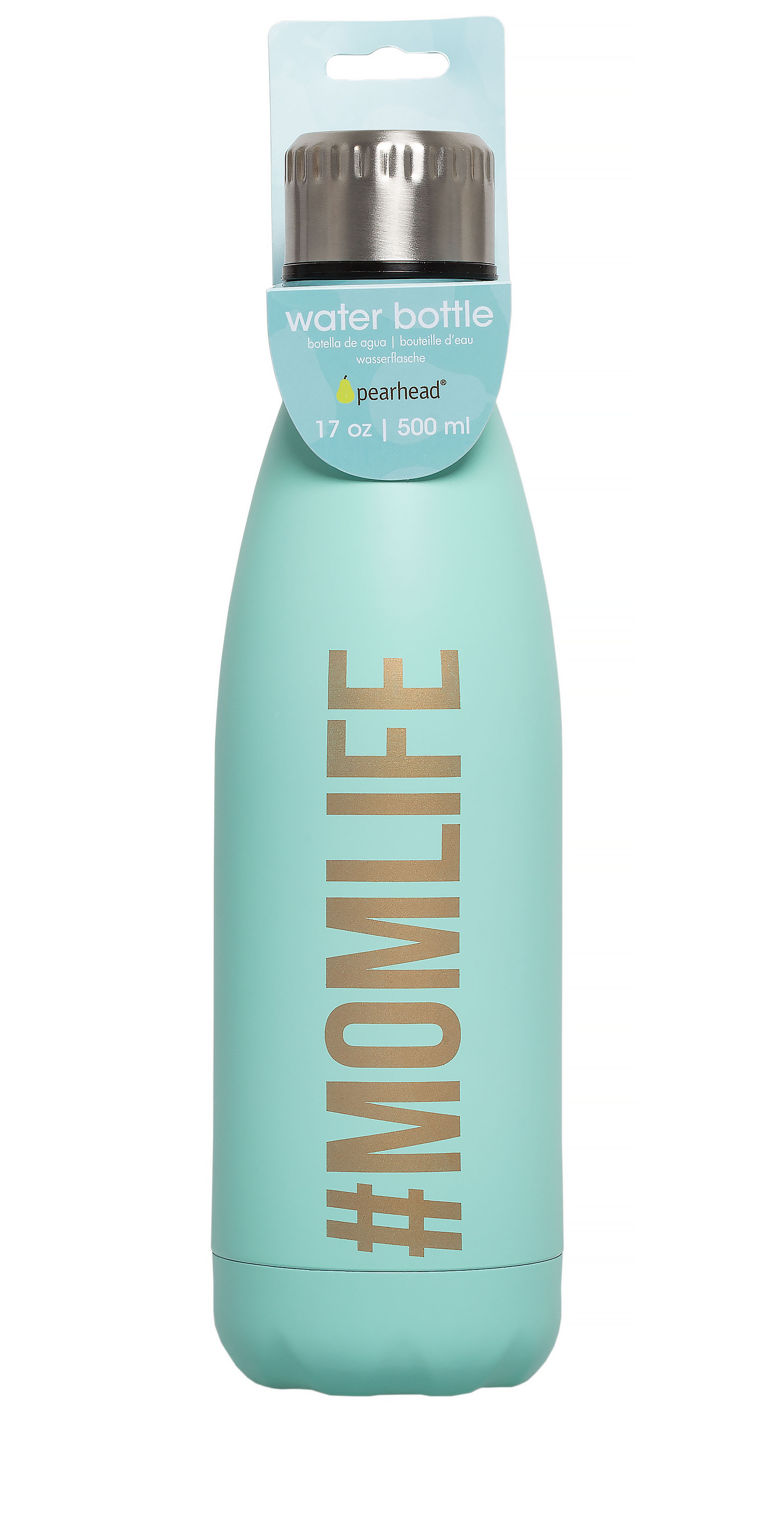 Pearhead "#momlife" Water Bottle Teal - 3