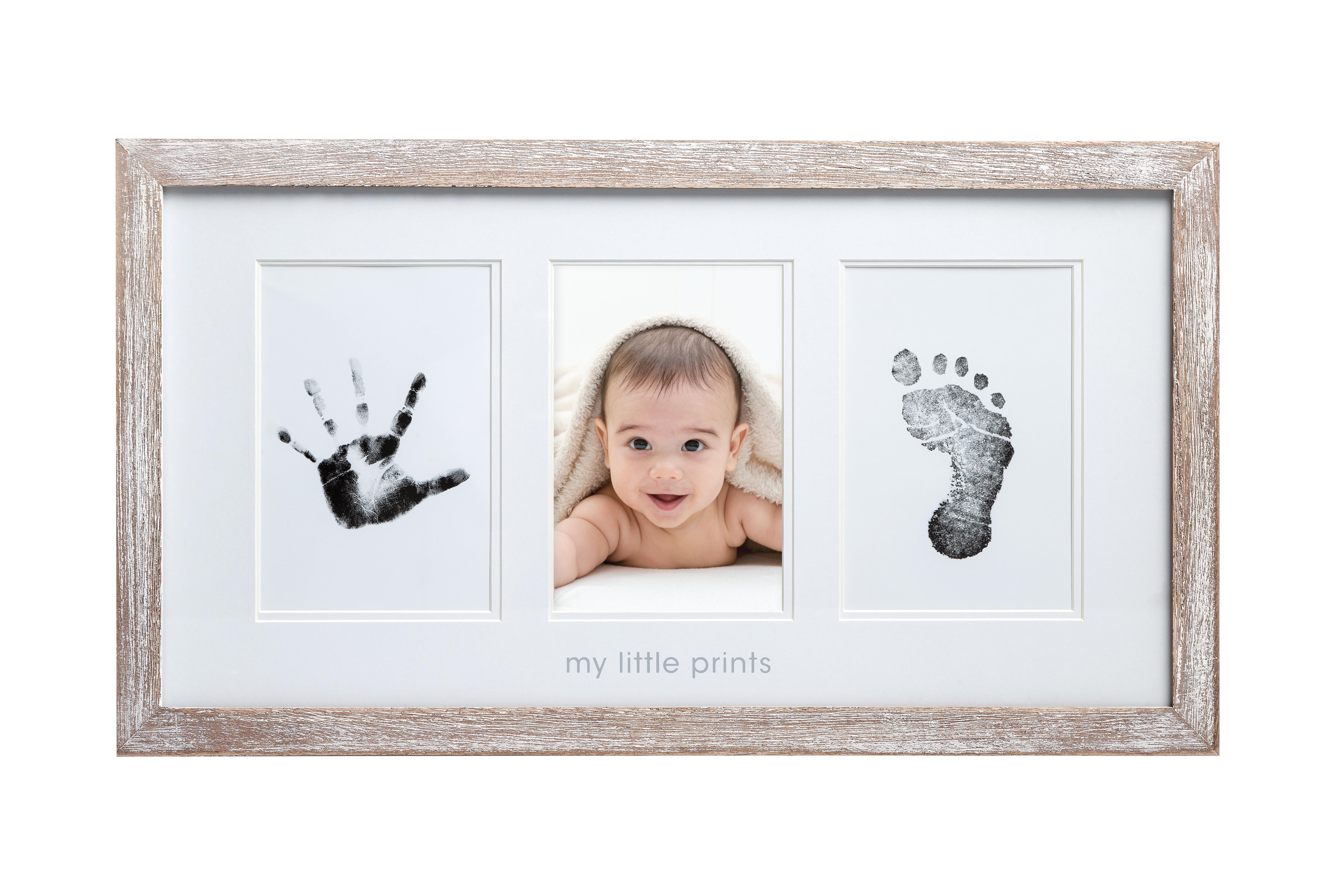 Pearhead Babyprints Rustic Frame Rustic