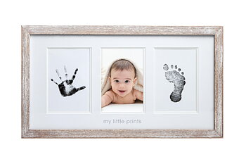 Babyprints Rustic Frame Rustic