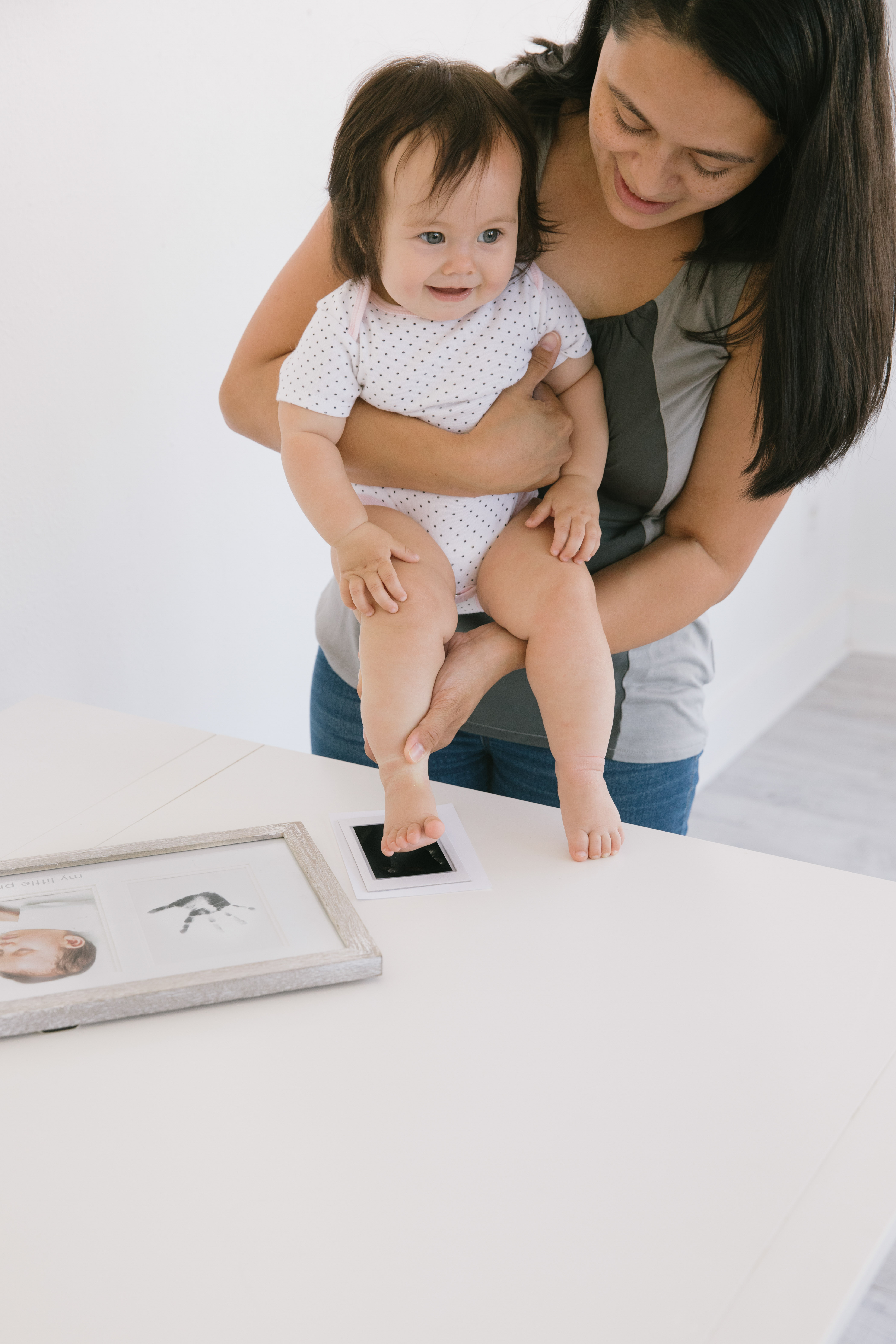 Pearhead Babyprints Rustic Frame Rustic - 7