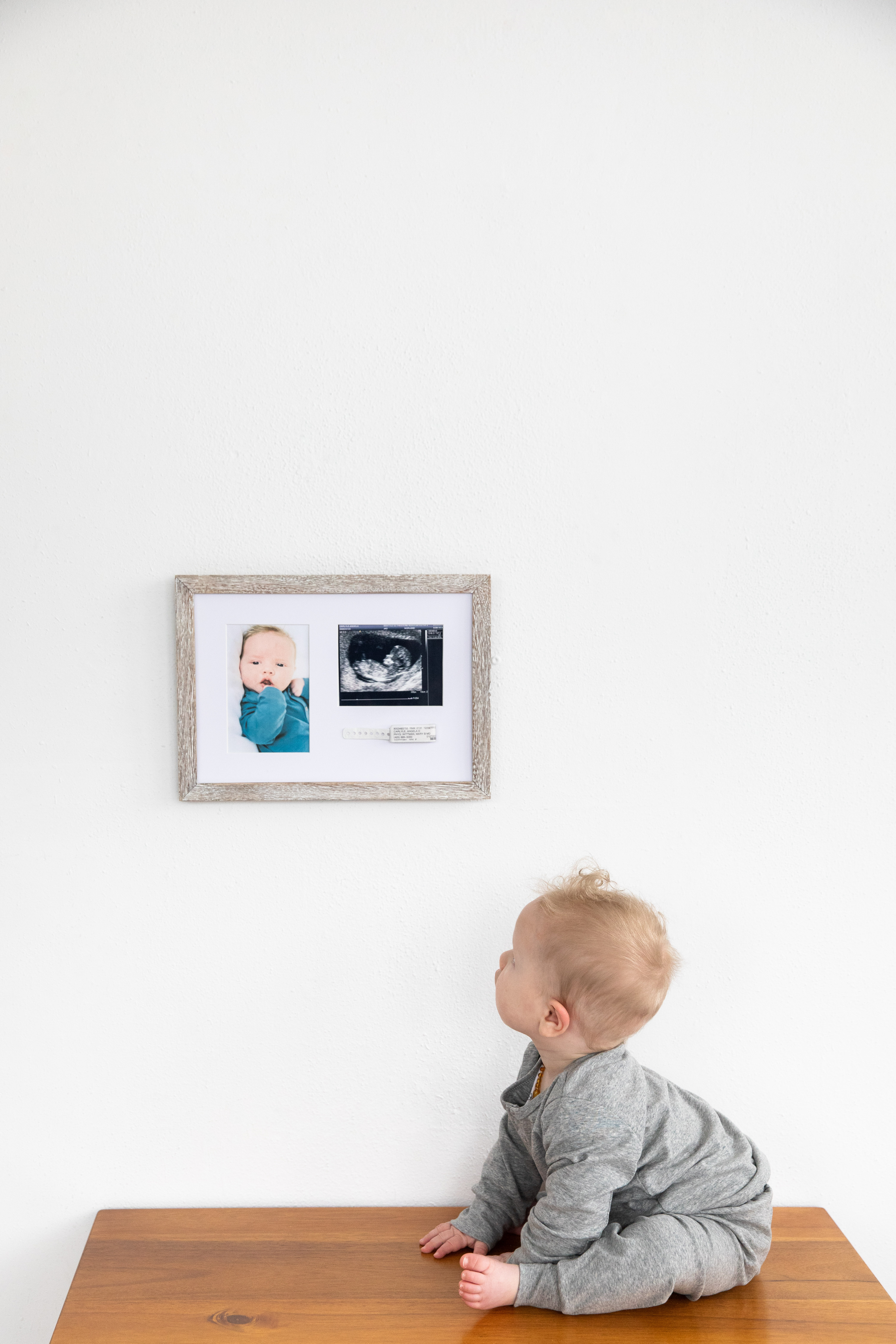 Pearhead Bracelet & Sonogram Frame rustic - 9