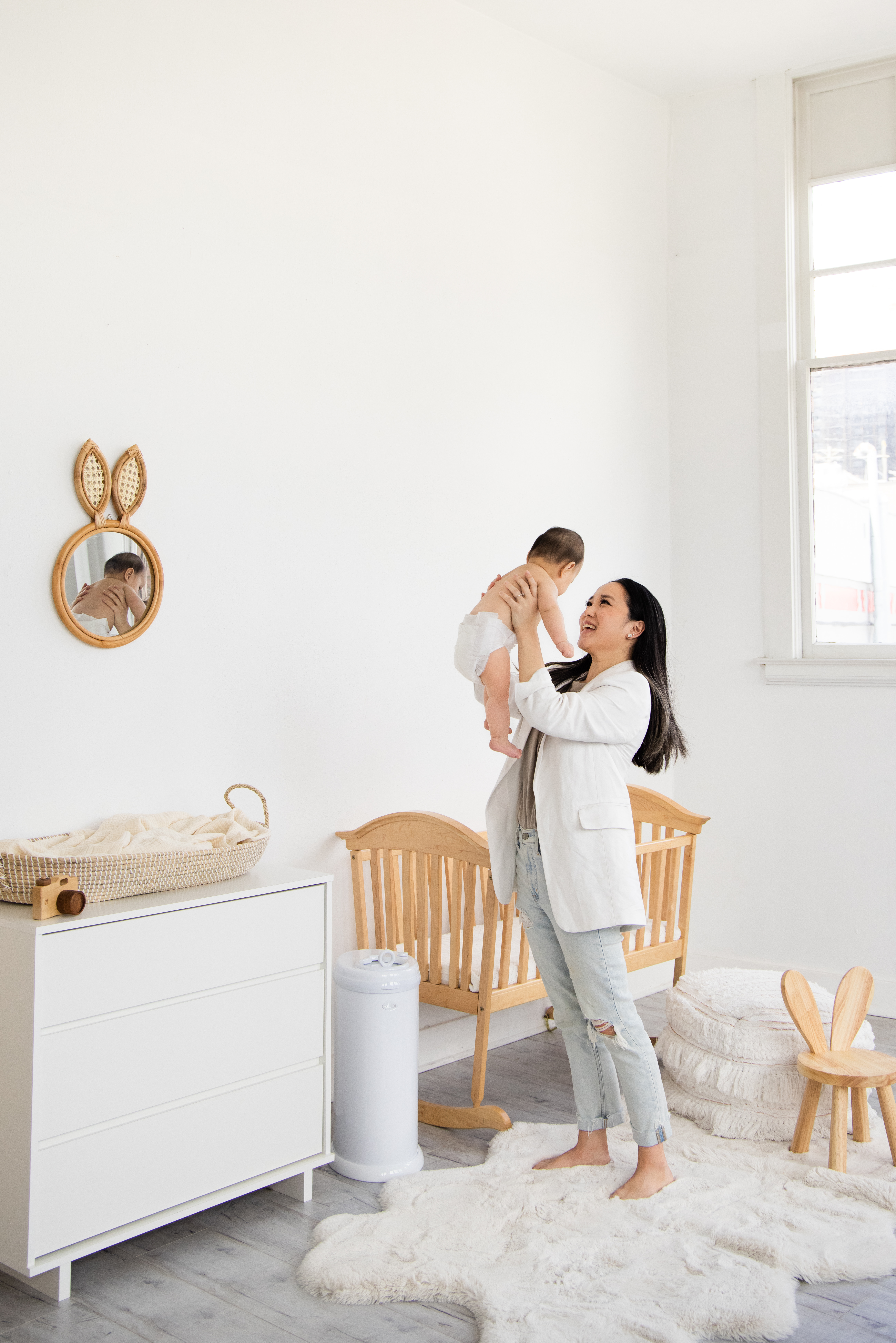 Diaper Pail White - 12