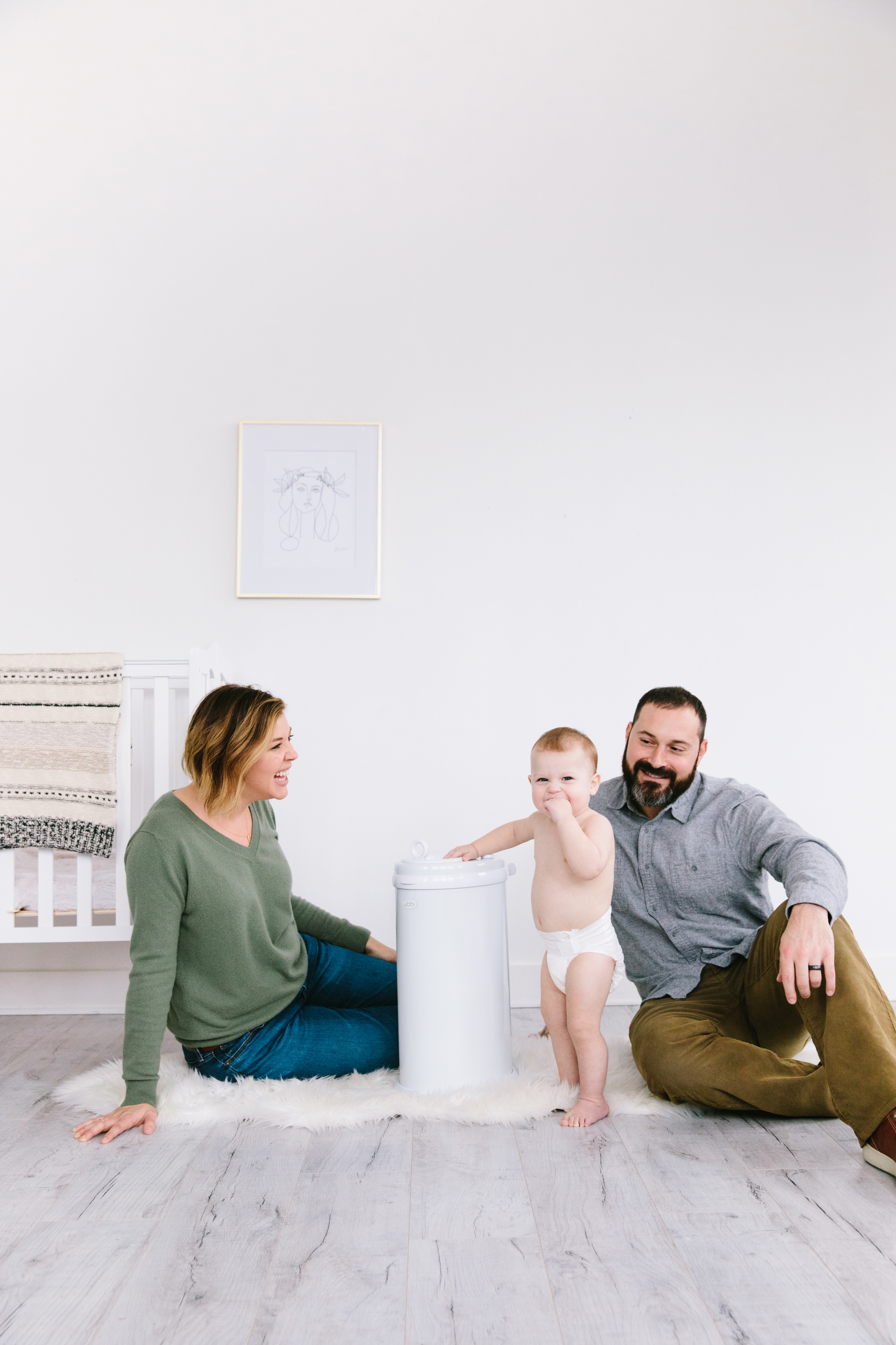 Diaper Pail White - 2