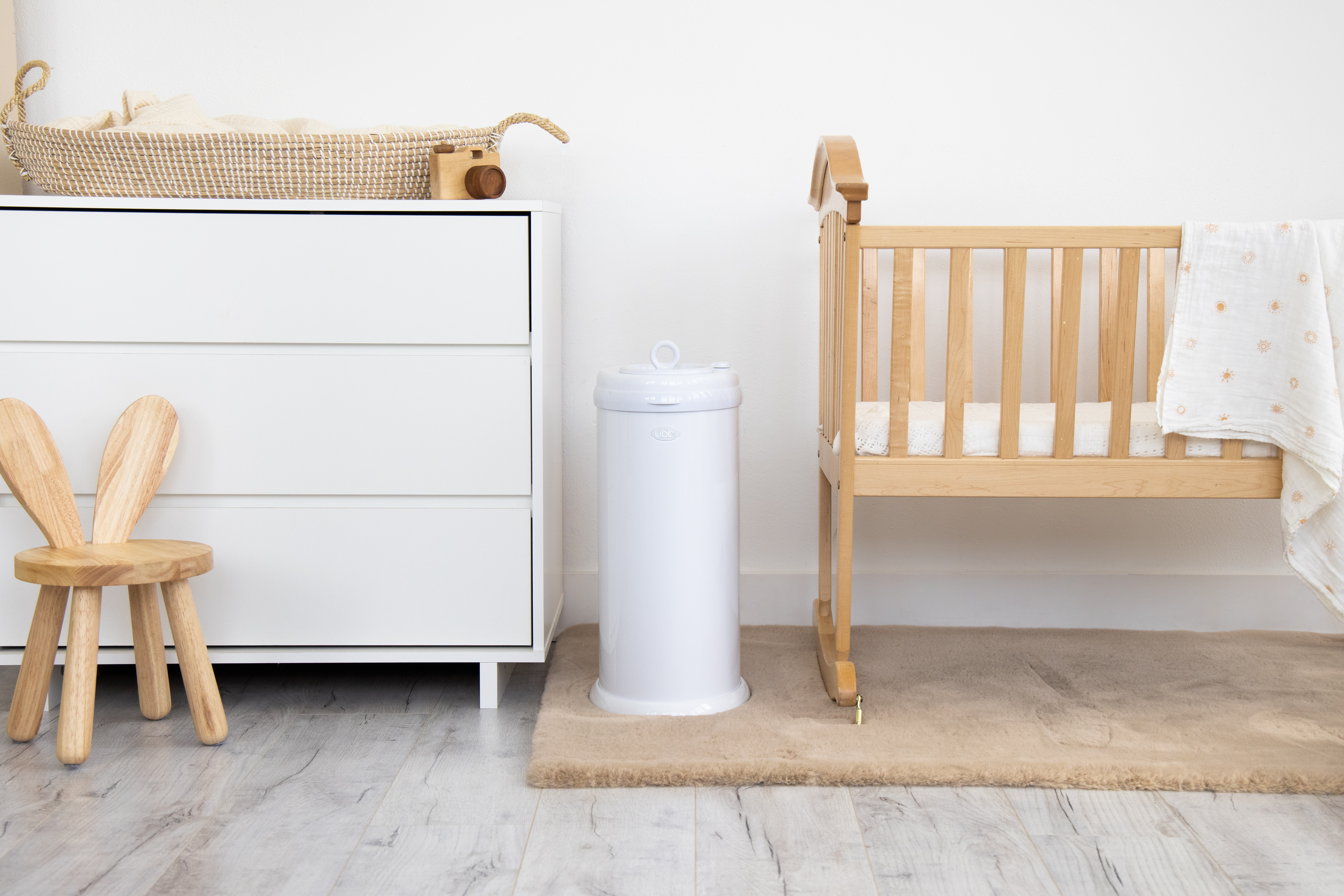 Diaper Pail White - 17