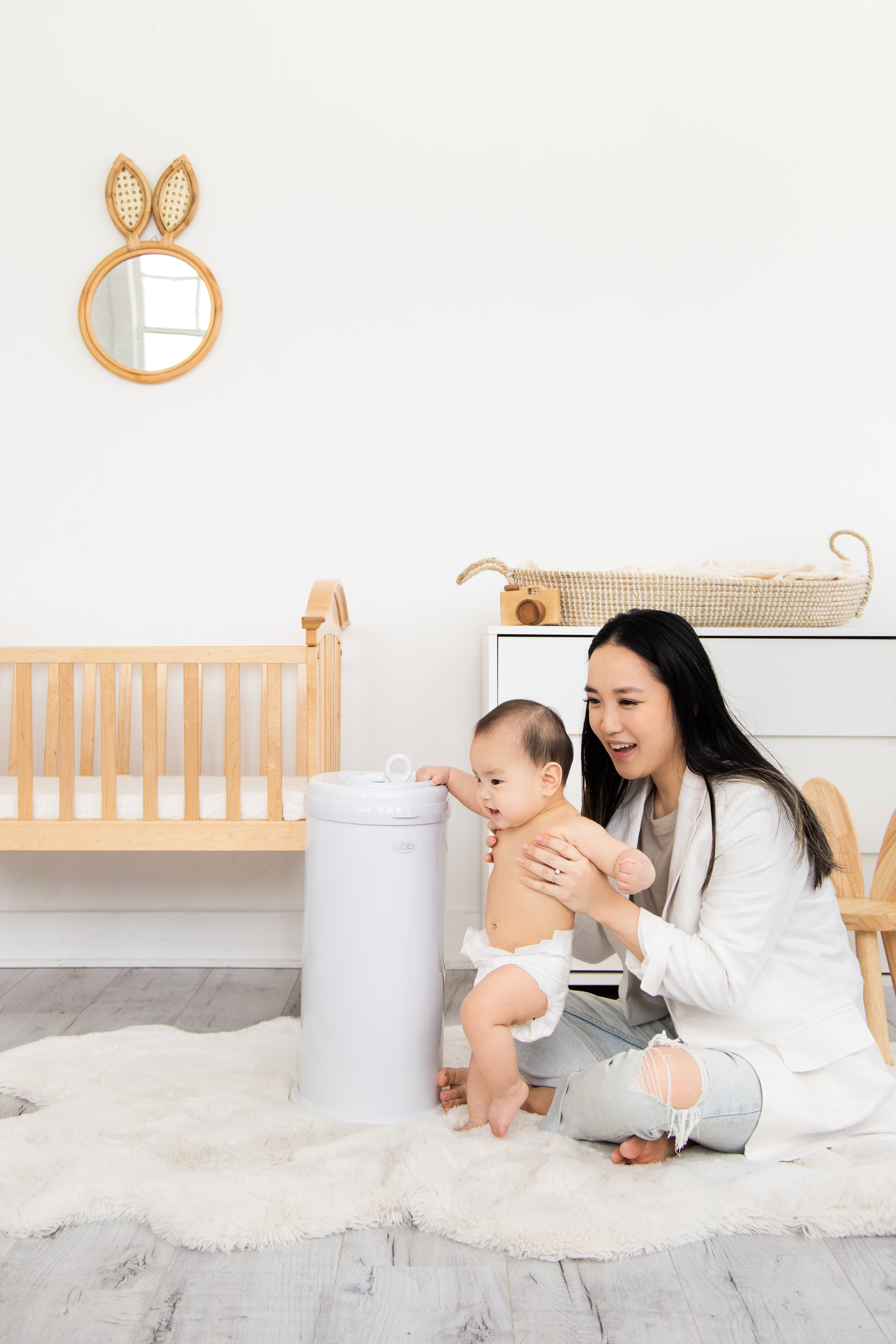 Diaper Pail White - 11