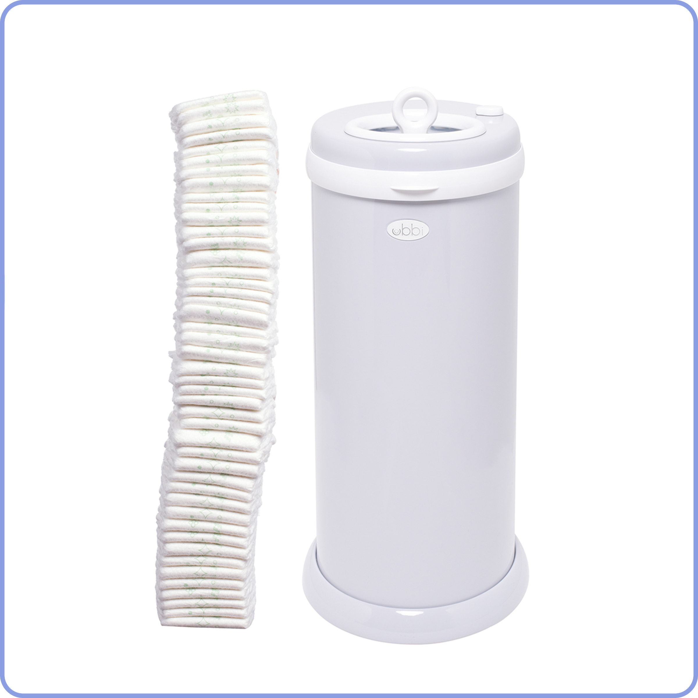 Diaper Pail White - 5
