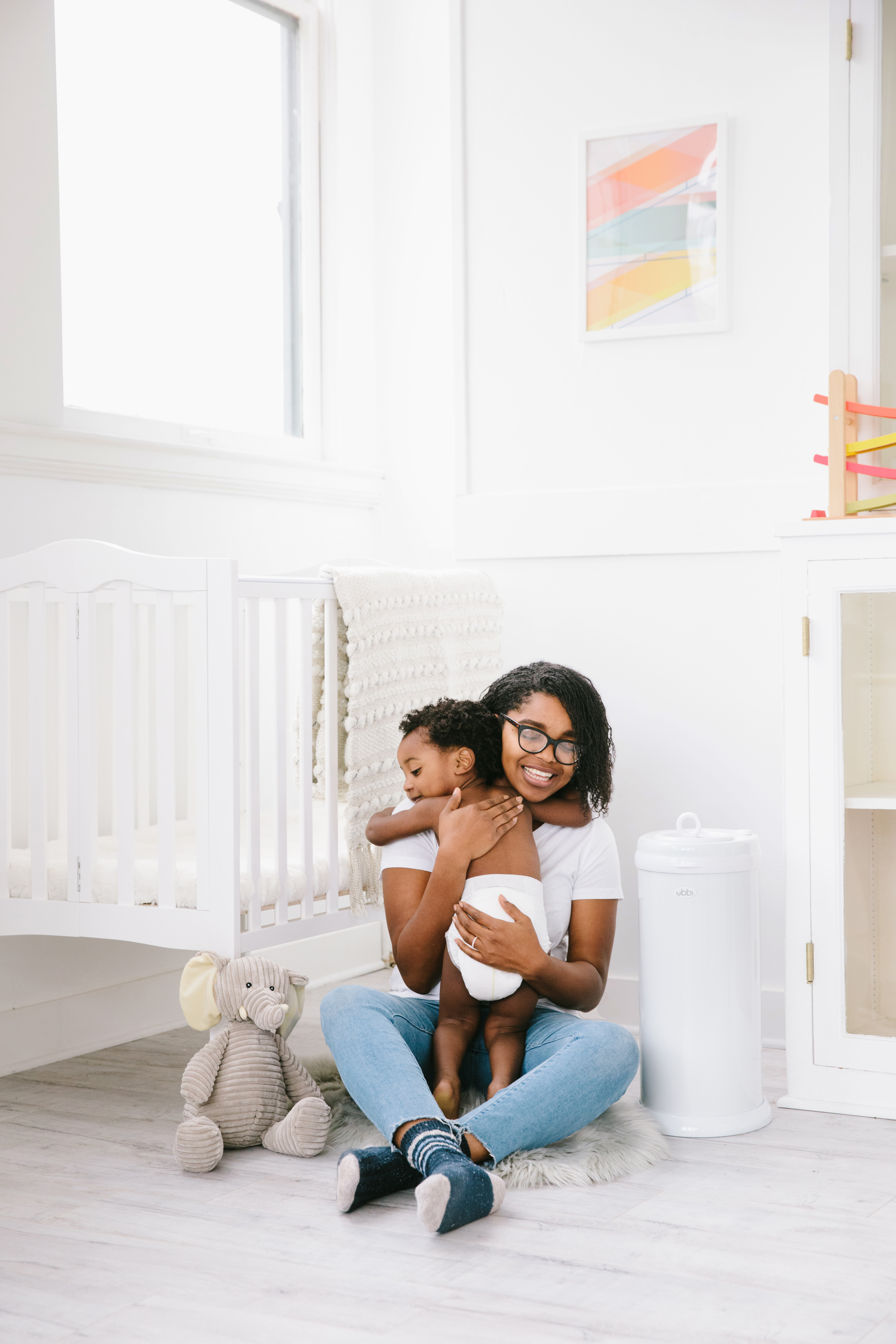 Diaper Pail White - 9