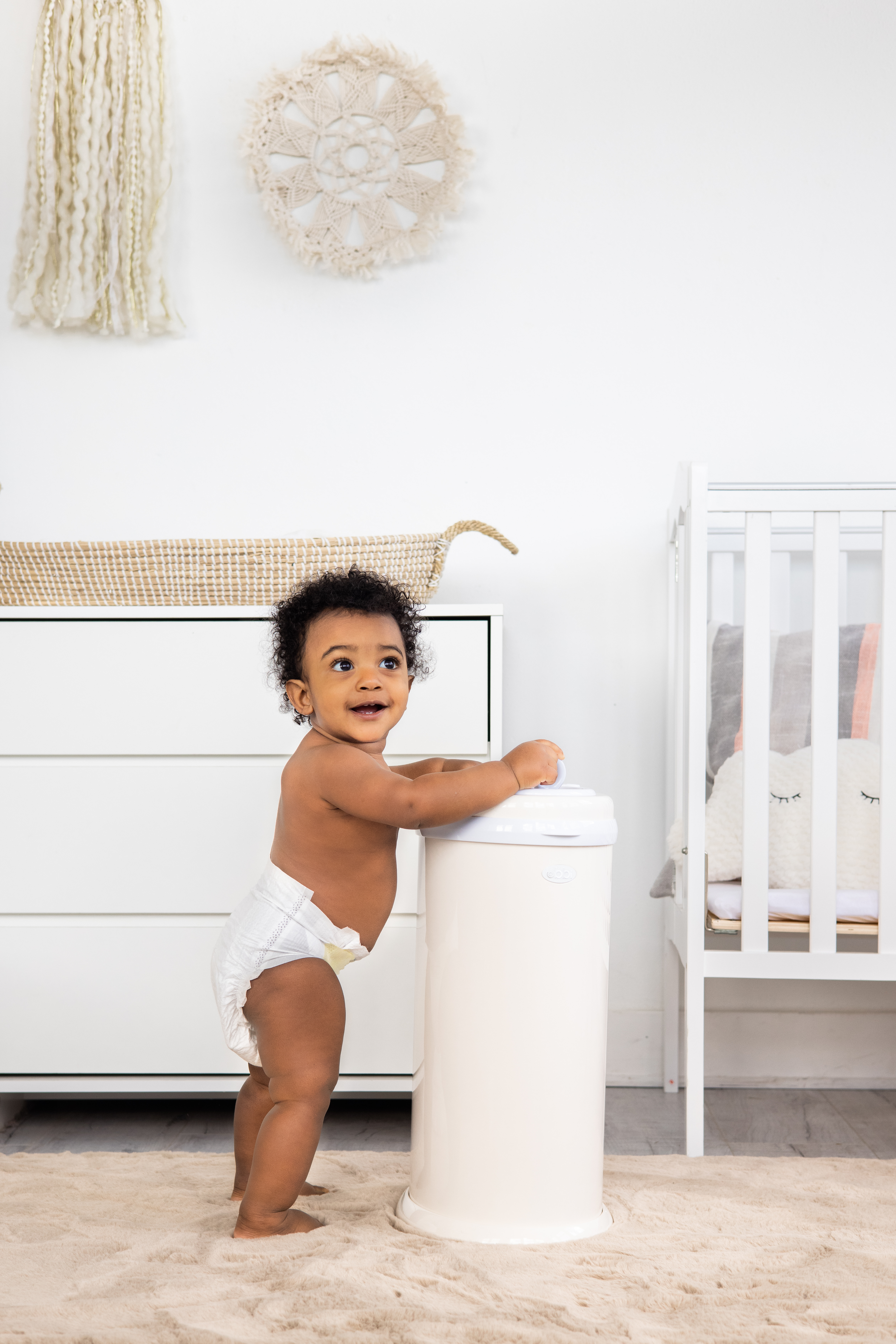 Diaper Pail Ivory - 7