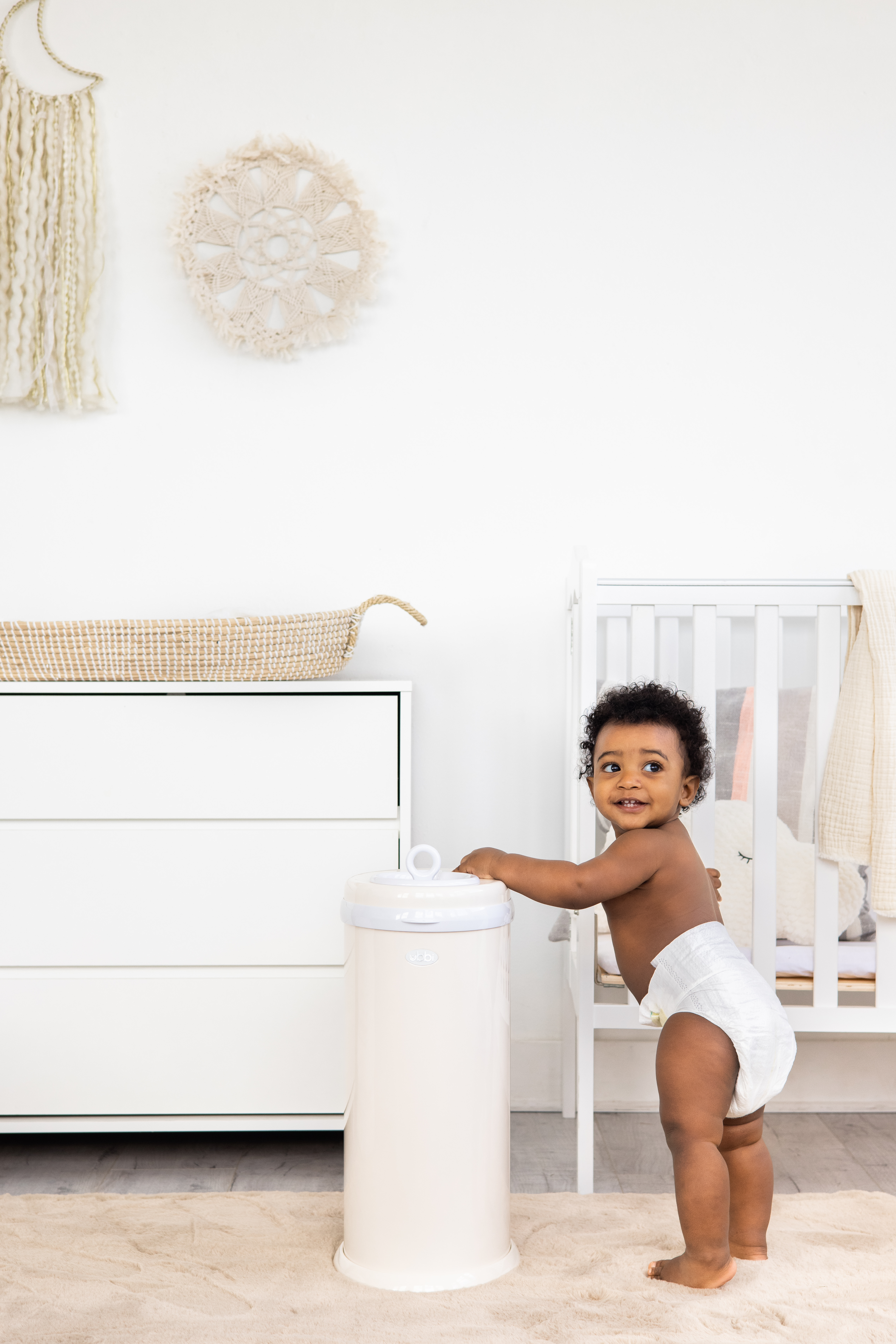 Diaper Pail Ivory - 2