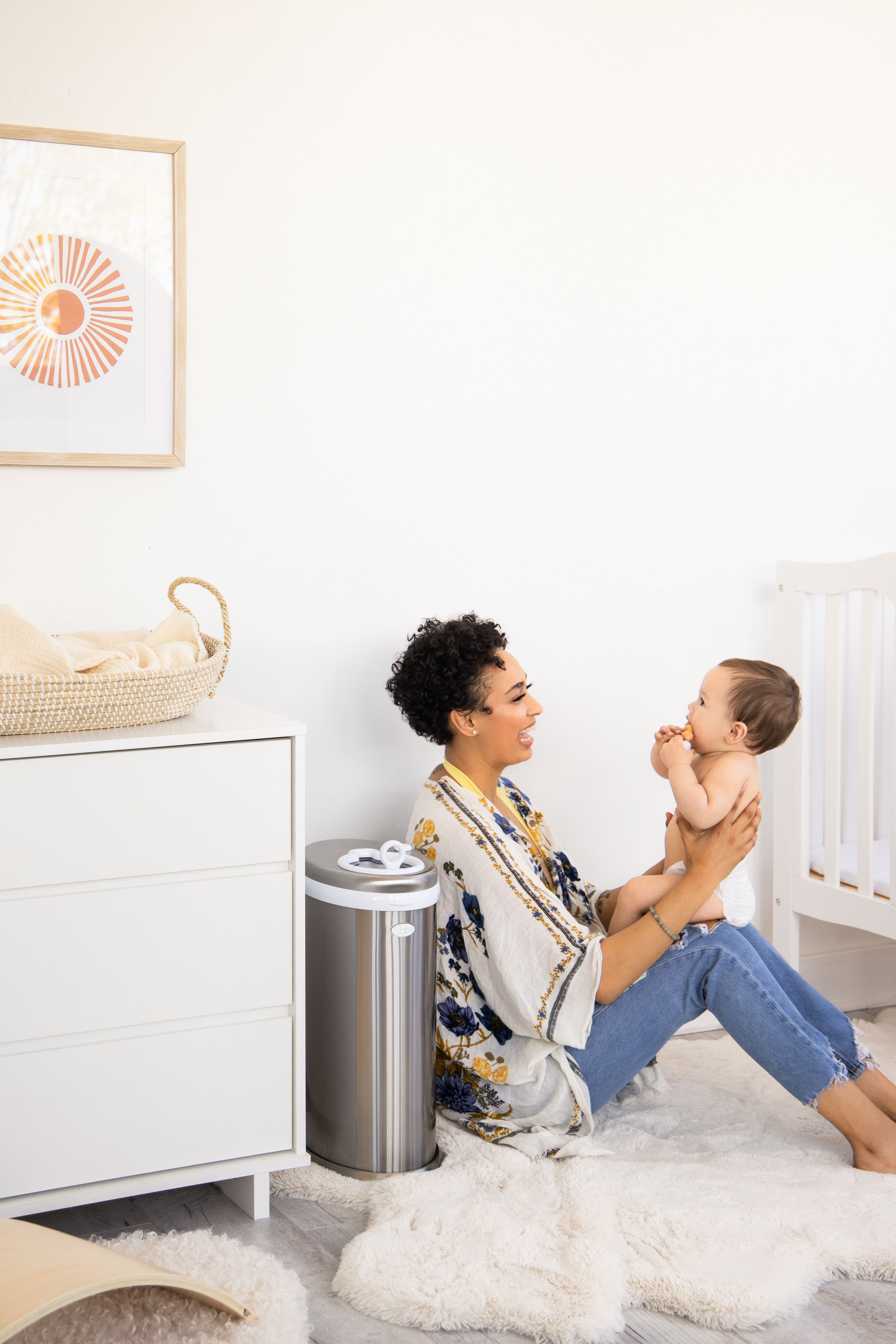Diaper Pail Silver - 14