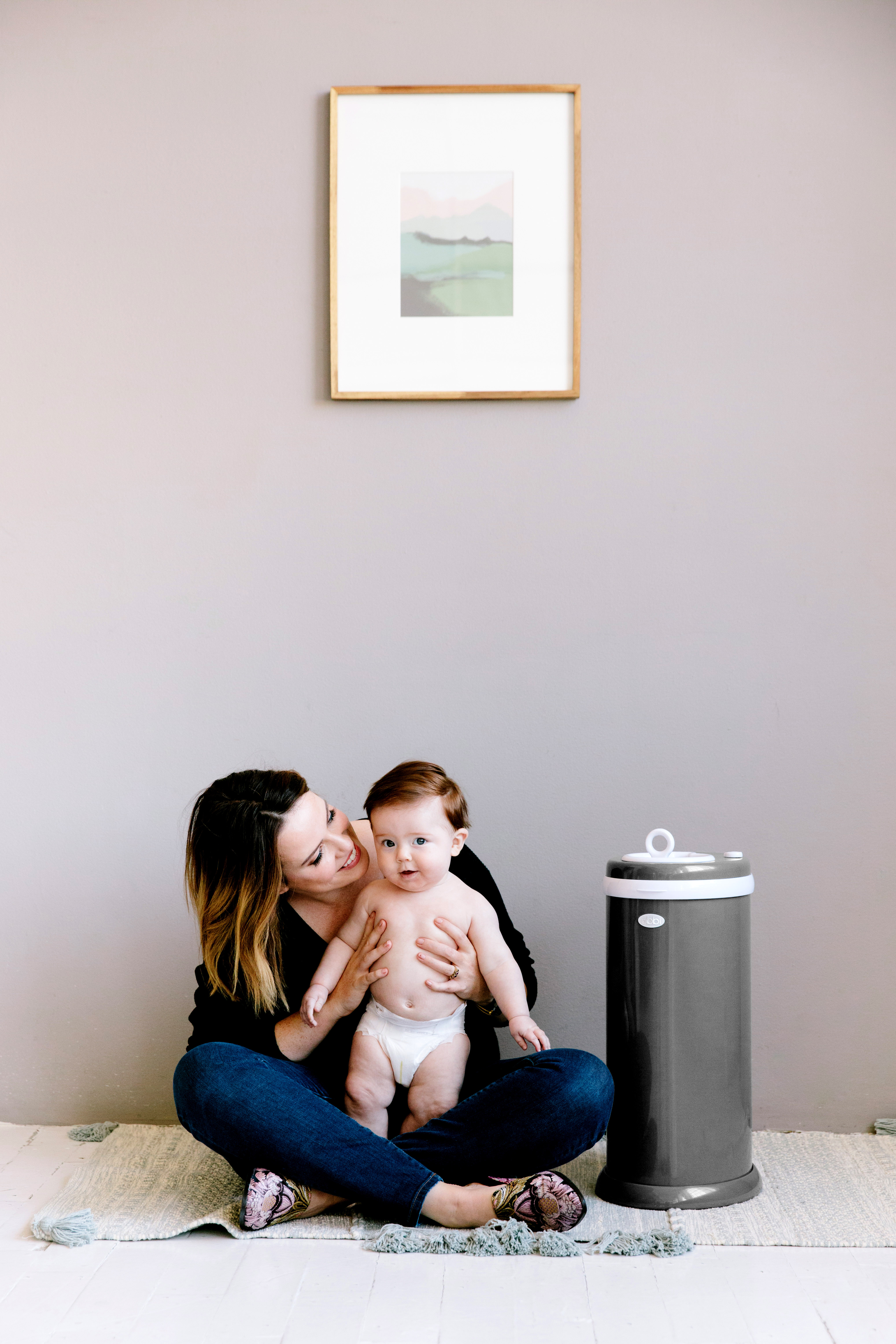 Diaper Pail Slate - 4