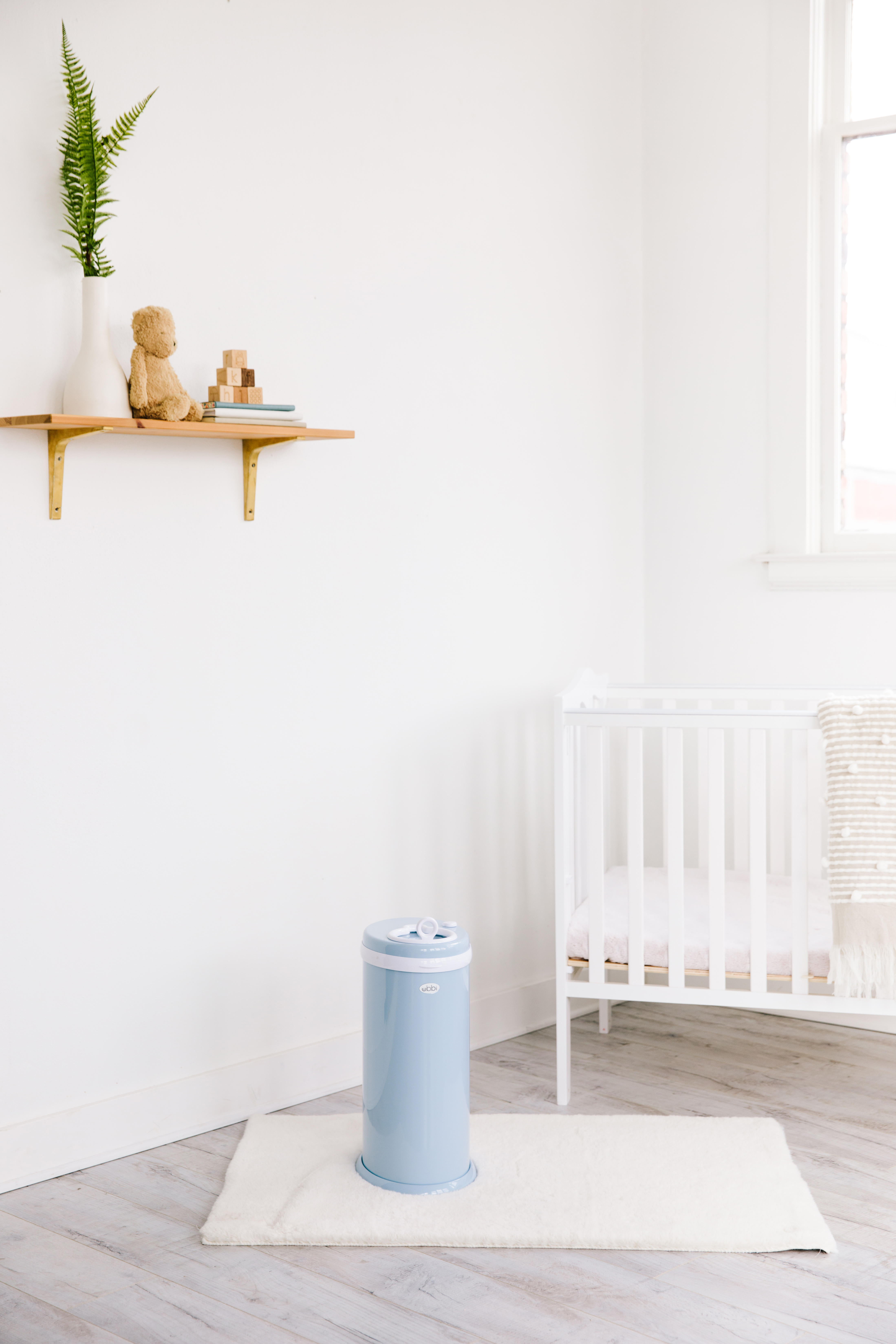 Diaper Pail Cloudy Blue - 2