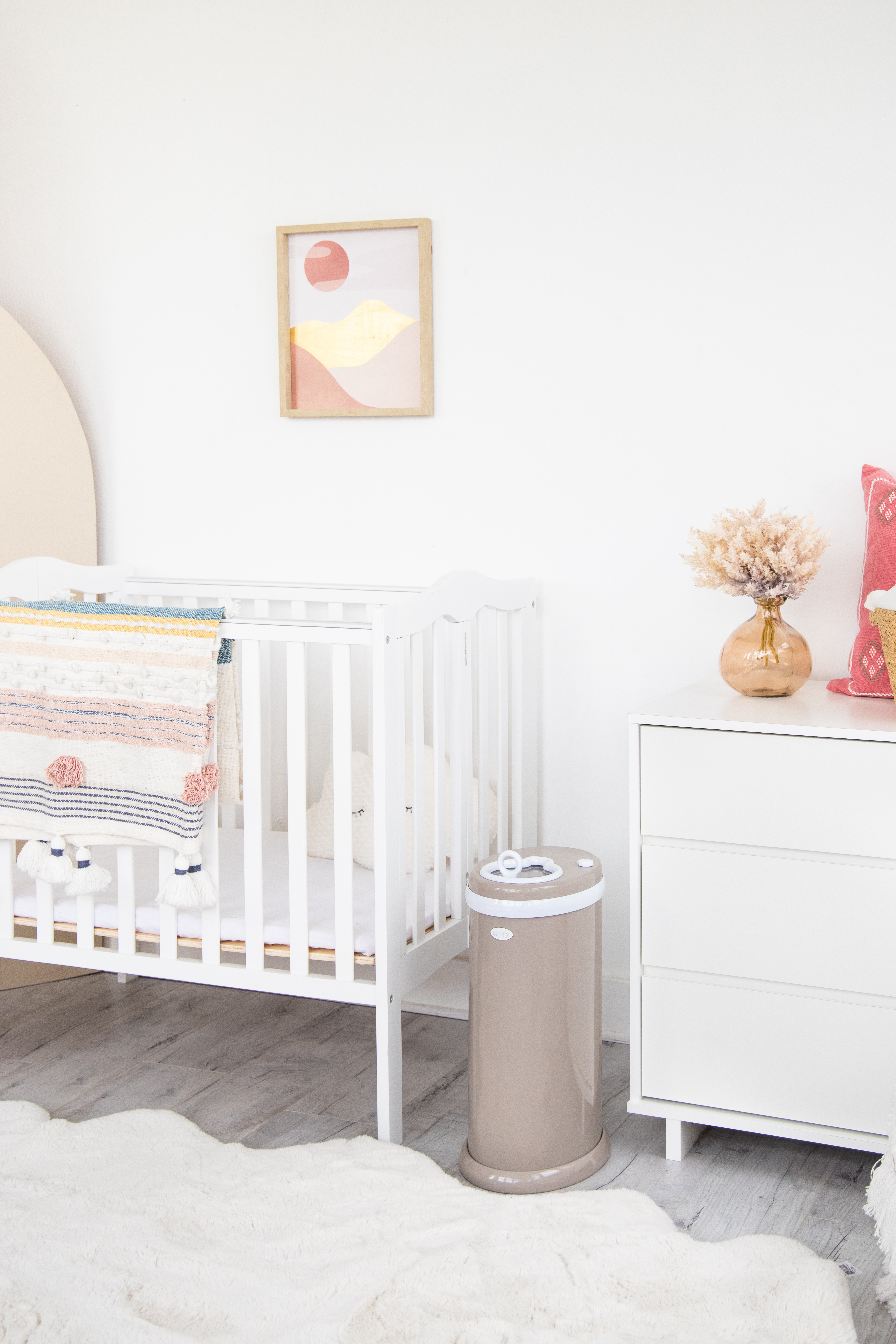 Diaper Pail Taupe - 9