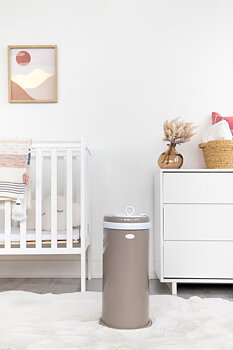 Diaper Pail Taupe