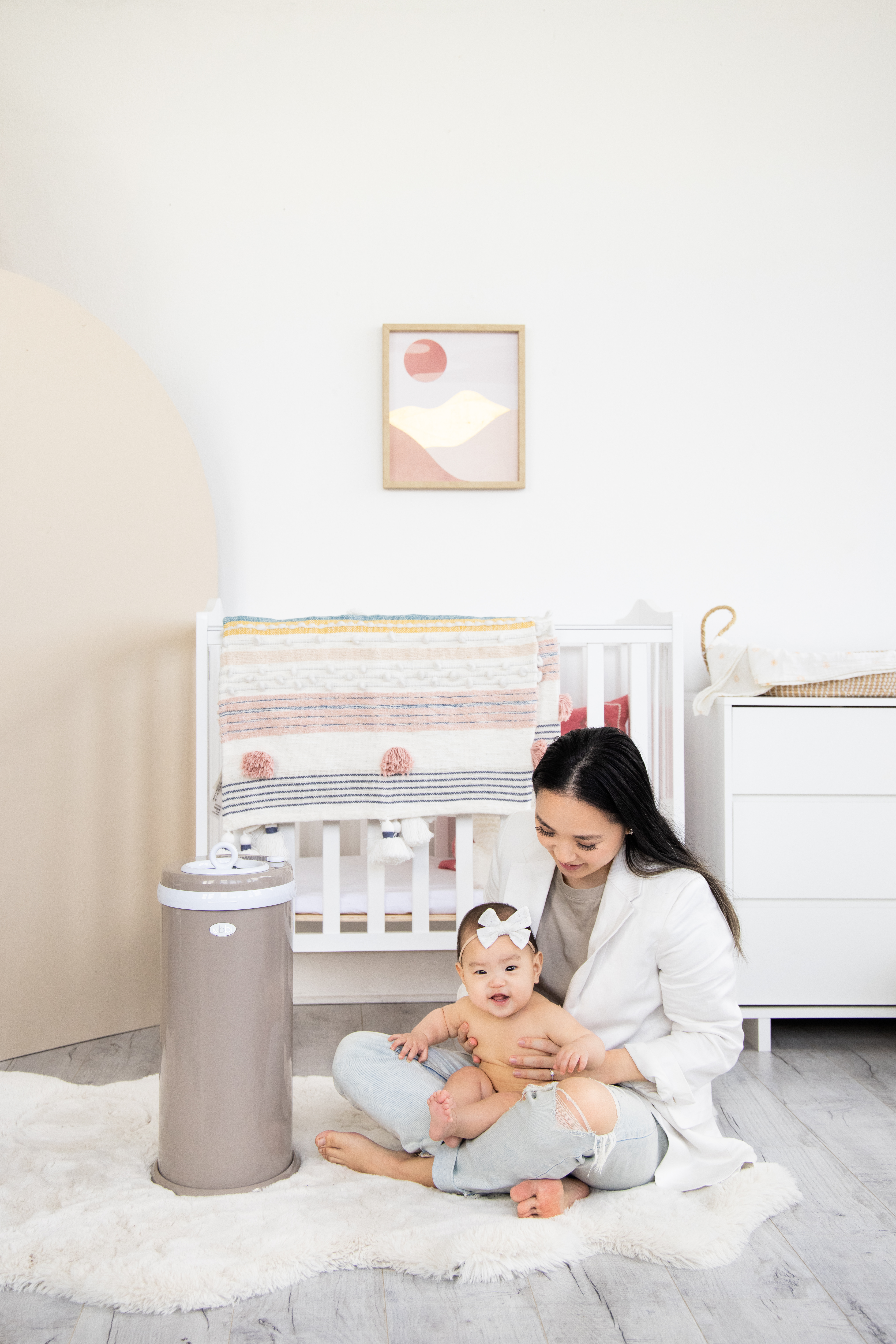 Diaper Pail Taupe - 13