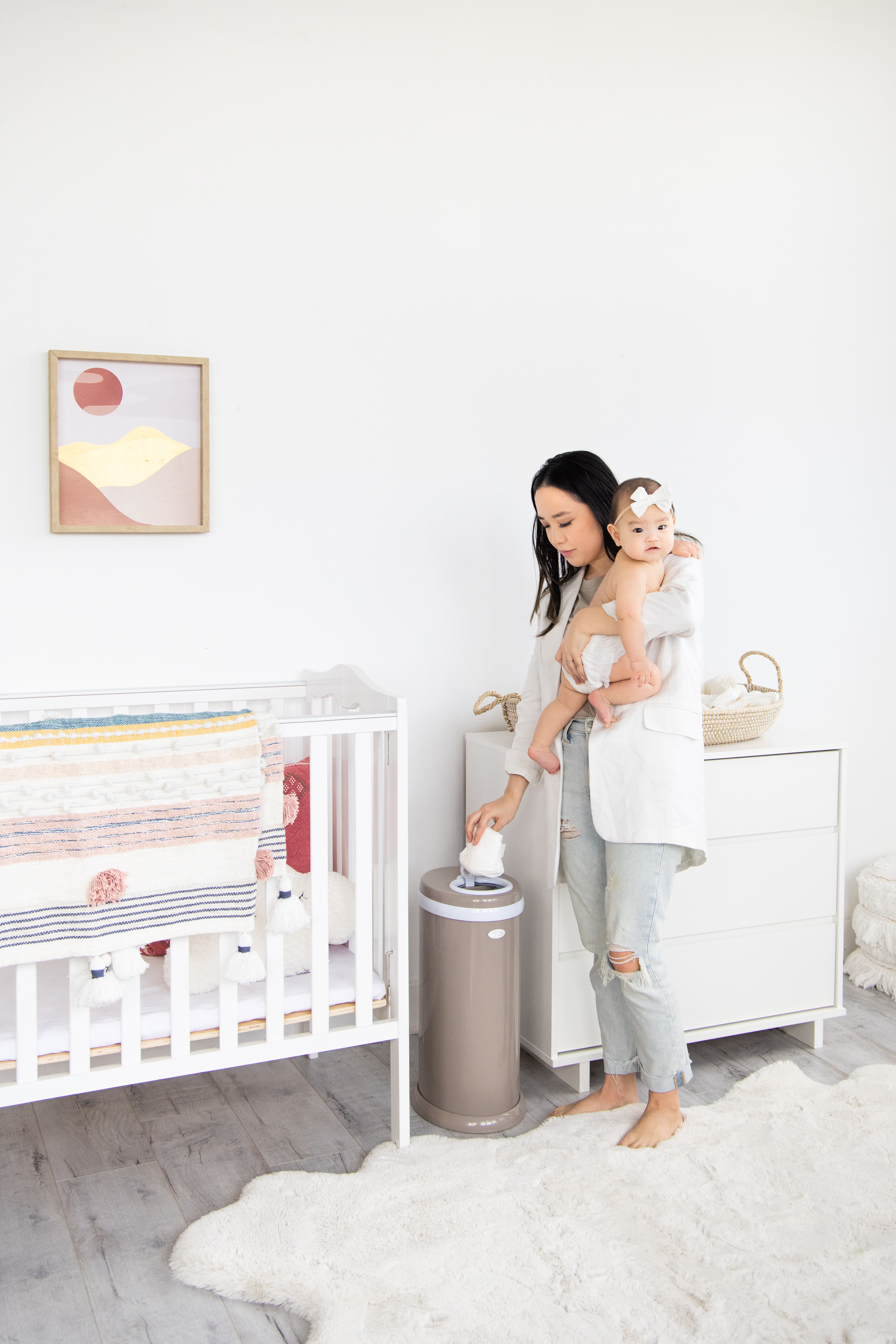 Diaper Pail Taupe - 15