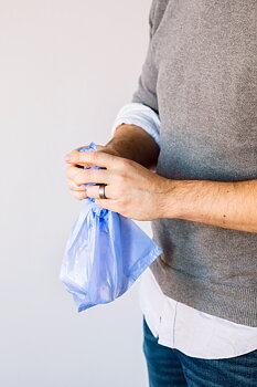 Diaper Sacks - 200 counts Periwinkle