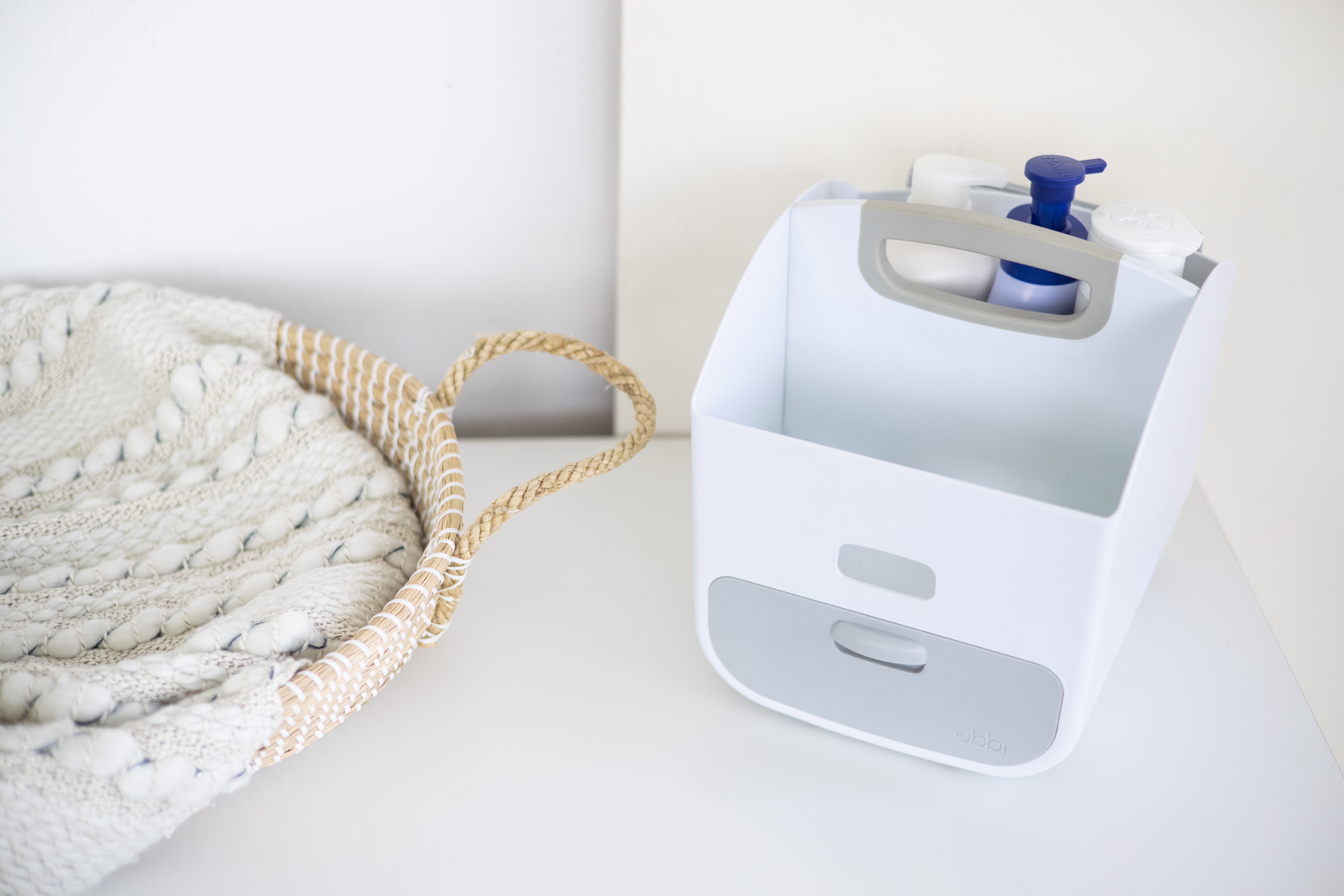 Diaper Caddy Gray - 4