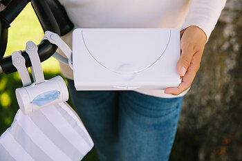 OTG Wipes Dispenser White