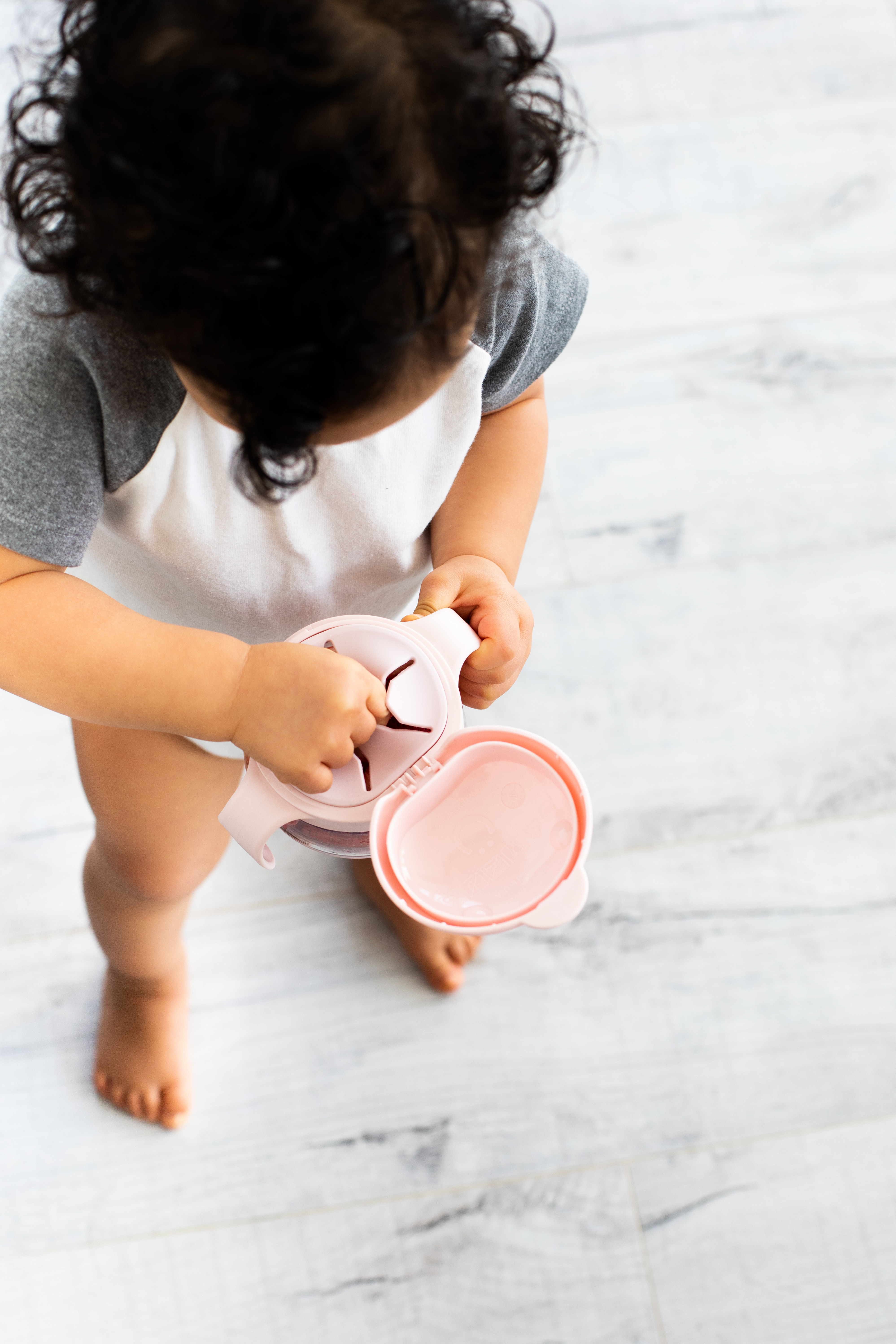 Ubbi Tweat Snack Container  Blush Pink - 4