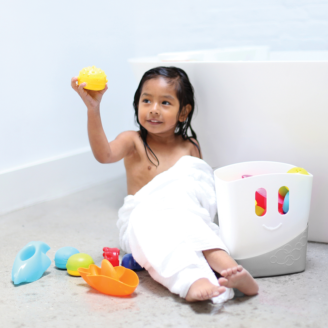 Ubbi Bath Toy Drying Bin Gray - 7