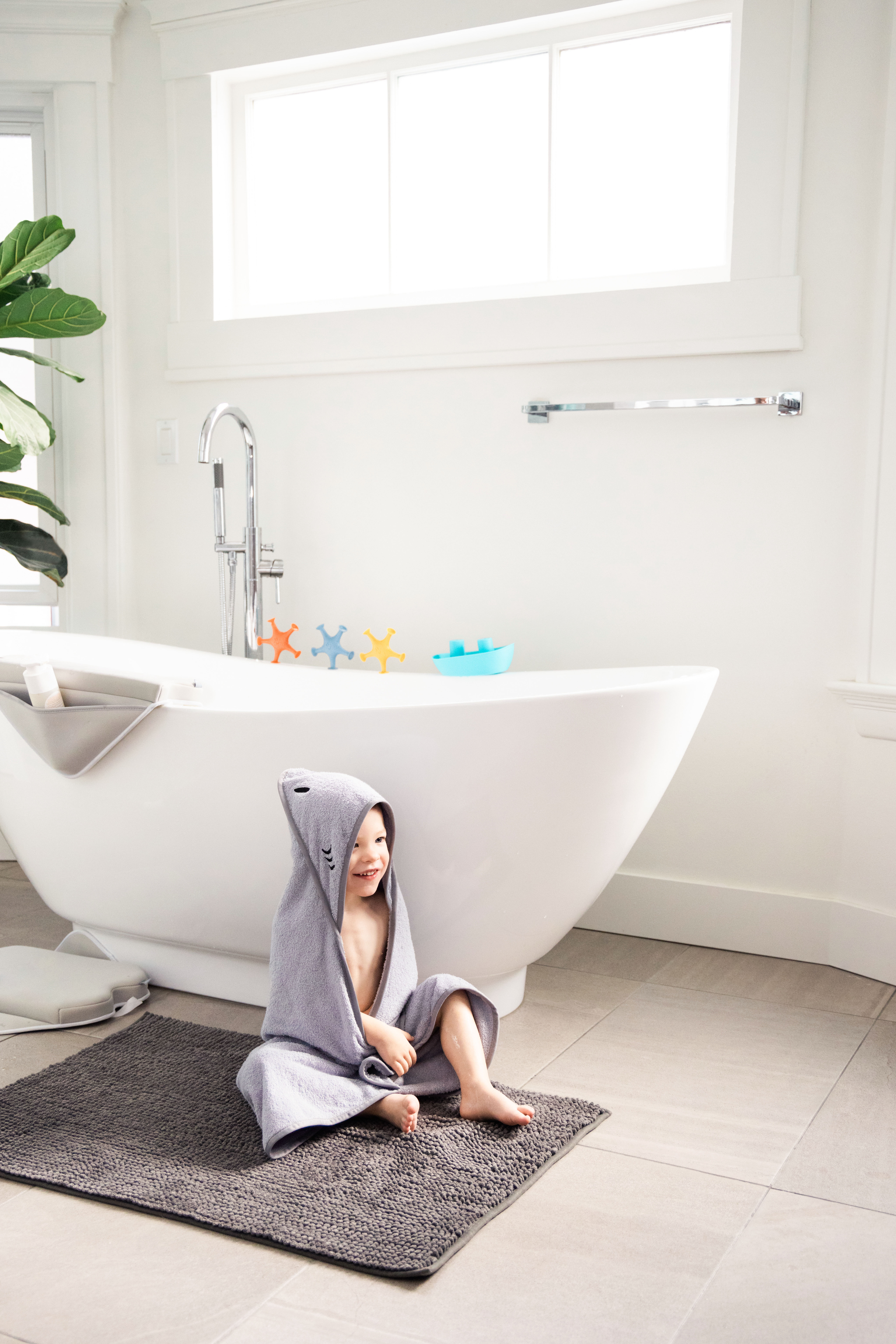 Hooded Towel Gray - 4