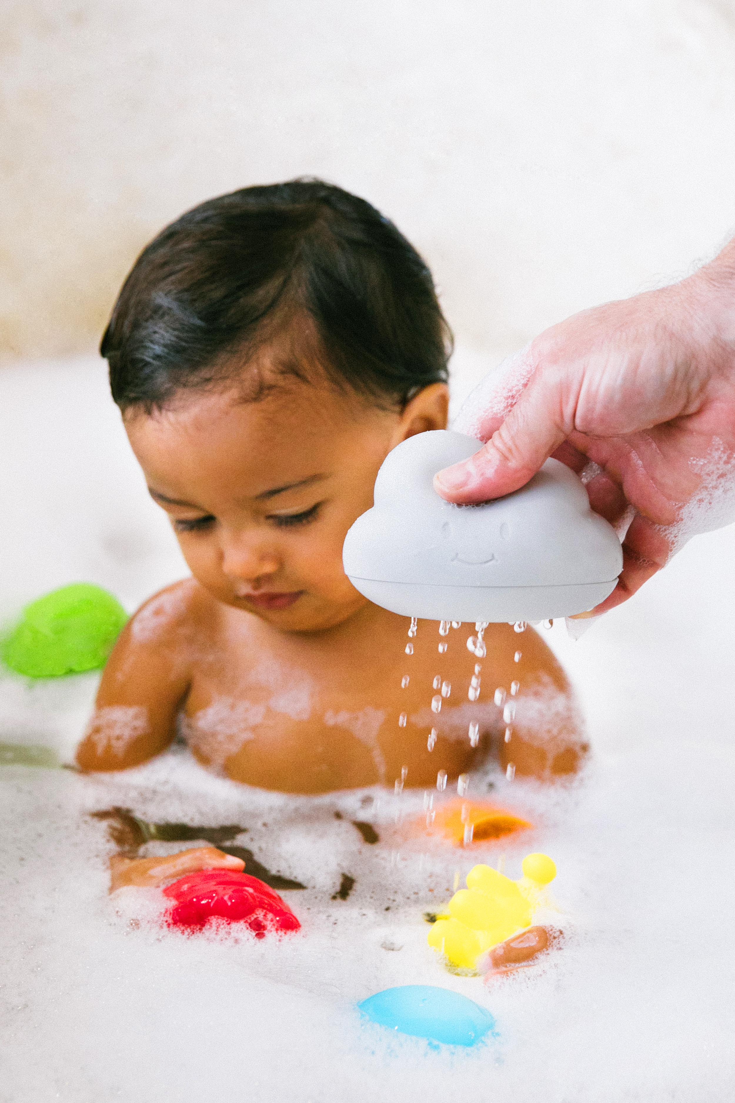 Ubbi Cloud and Droplet Bath Toys Multi - 8