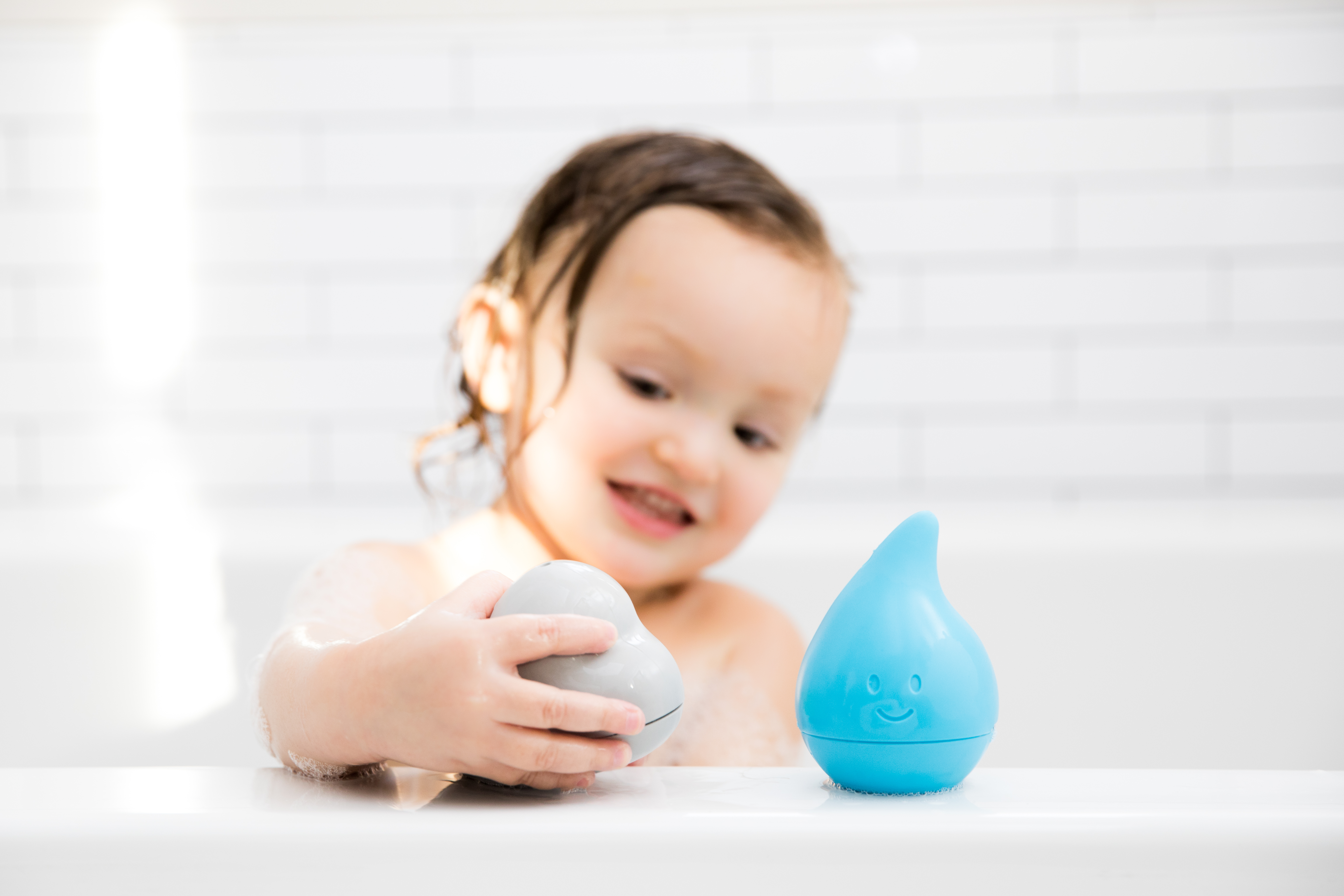 Ubbi Cloud and Droplet Bath Toys Multi - 10
