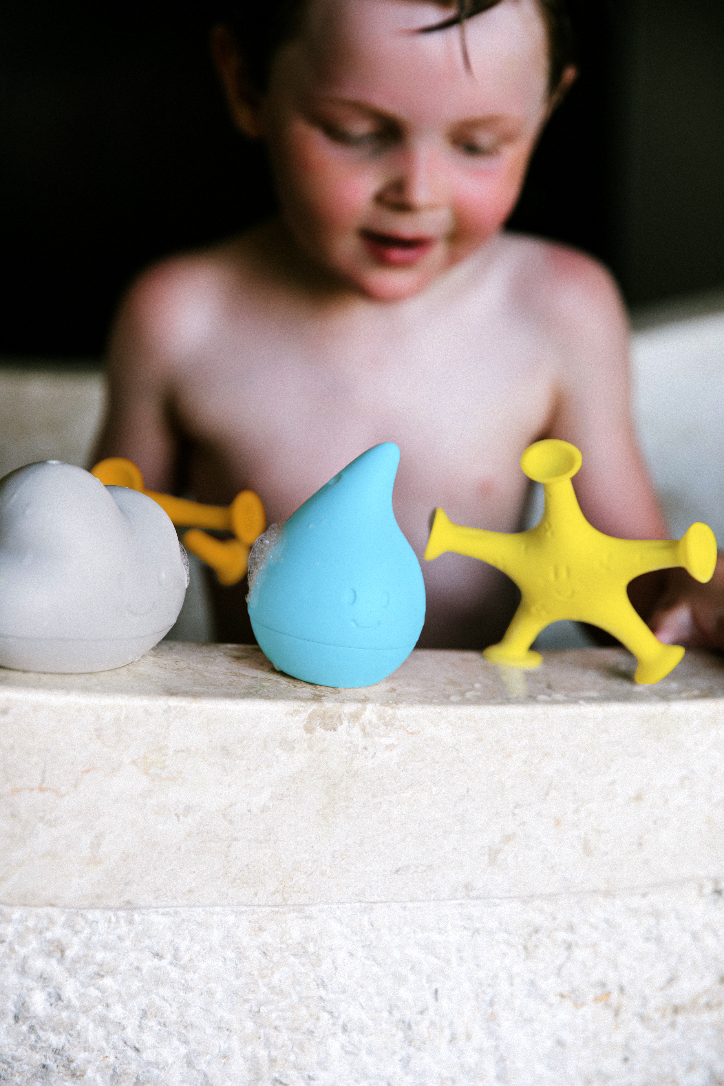 Ubbi Cloud and Droplet Bath Toys Multi - 6