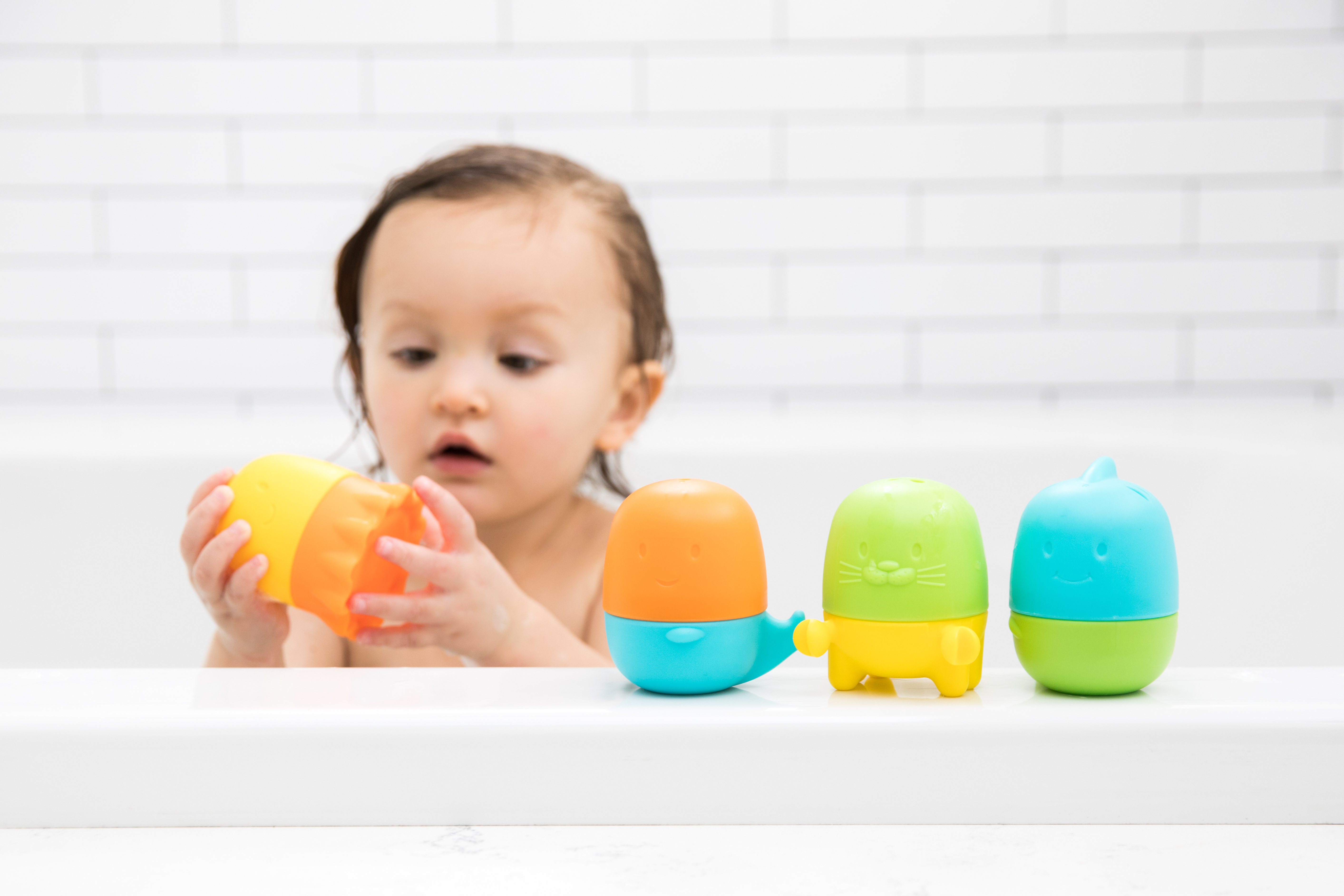 Interchangeable Bath Toys Multi - 4