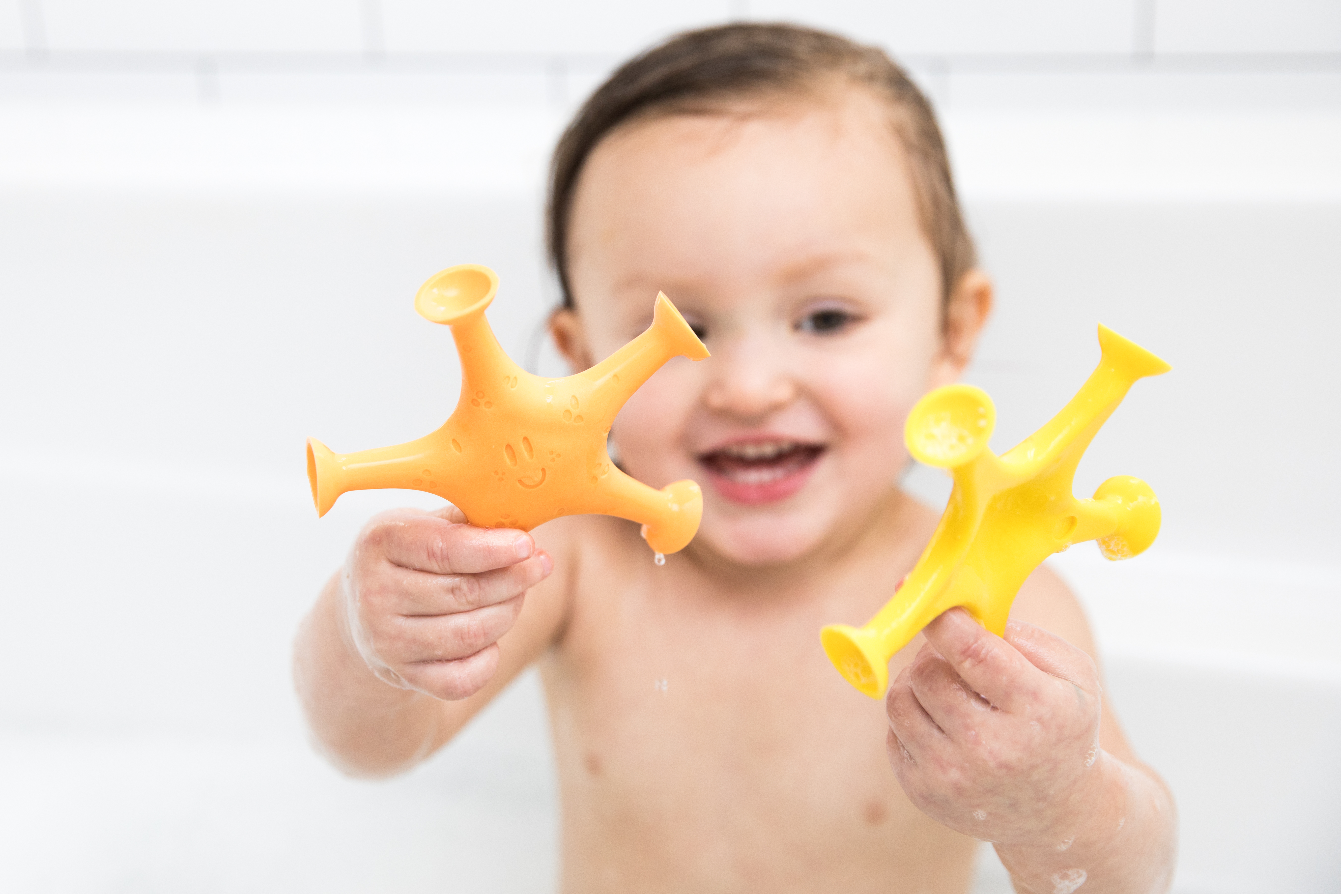 Starfish Suction Bath Toys Multi - 2