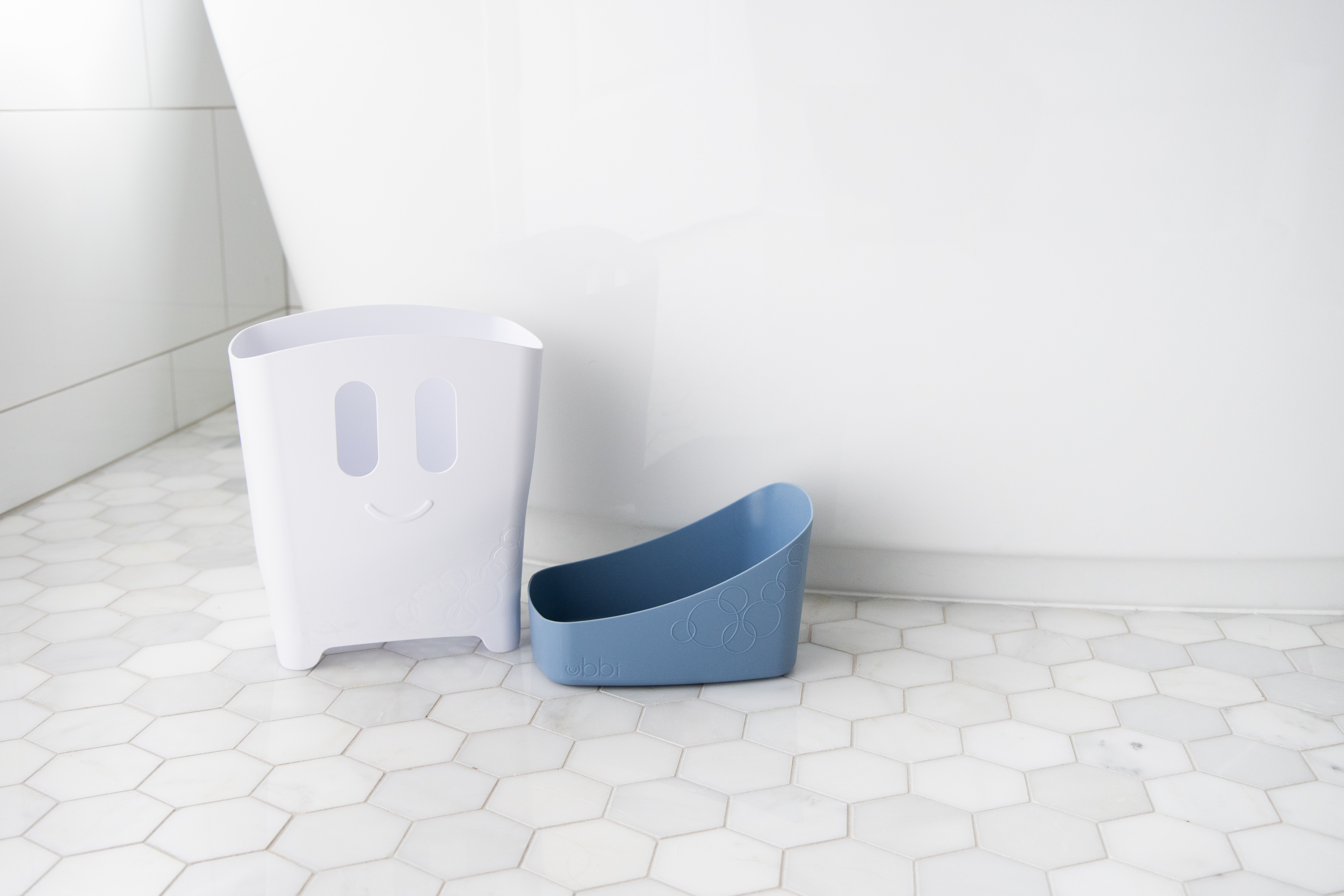 Bath Toy Drying Bin Cloudy Blue - 6