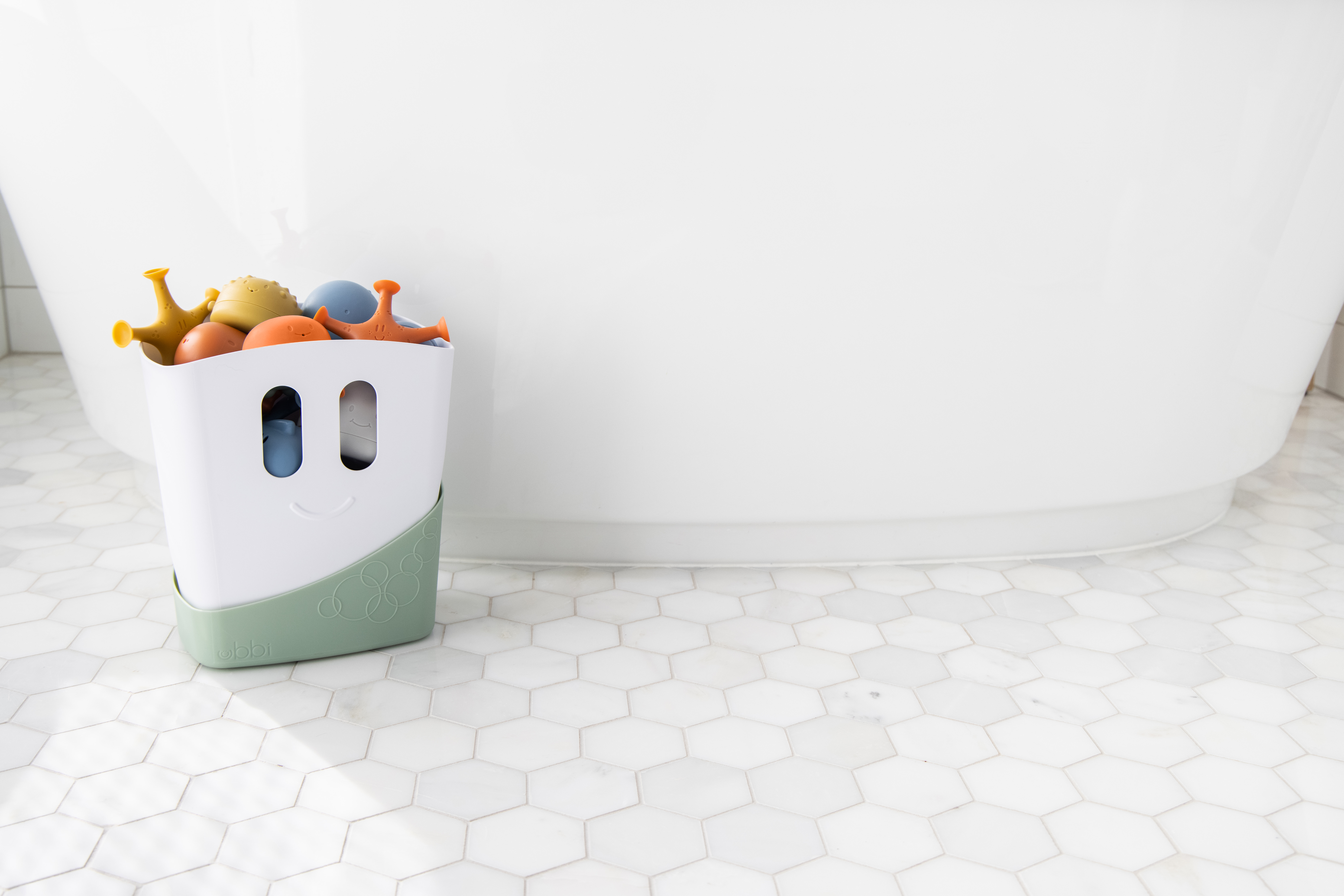 Ubbi Bath Toy Drying Bin Sage - 8